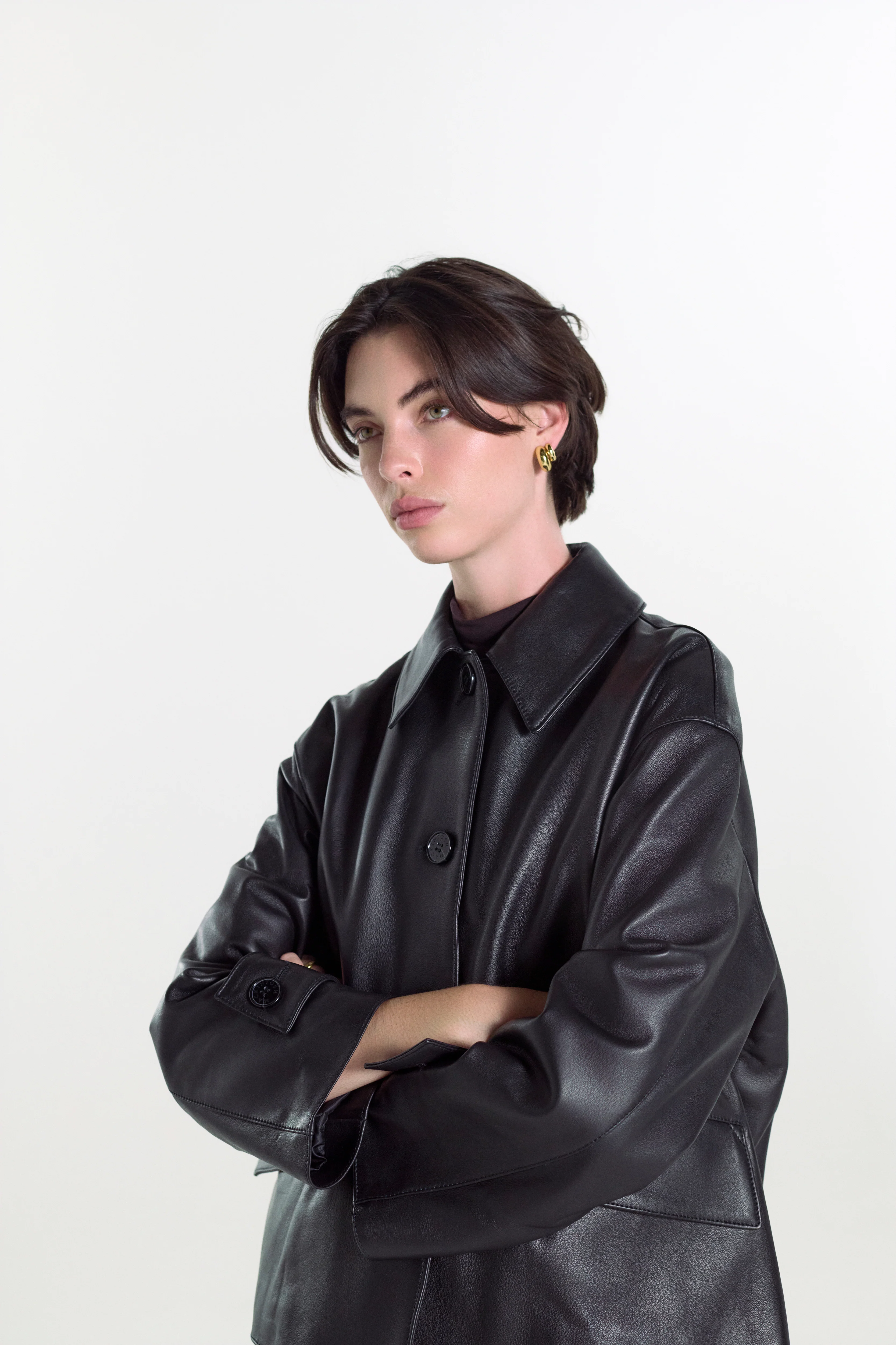 Humbie Slim Leather Jacket - Image 6