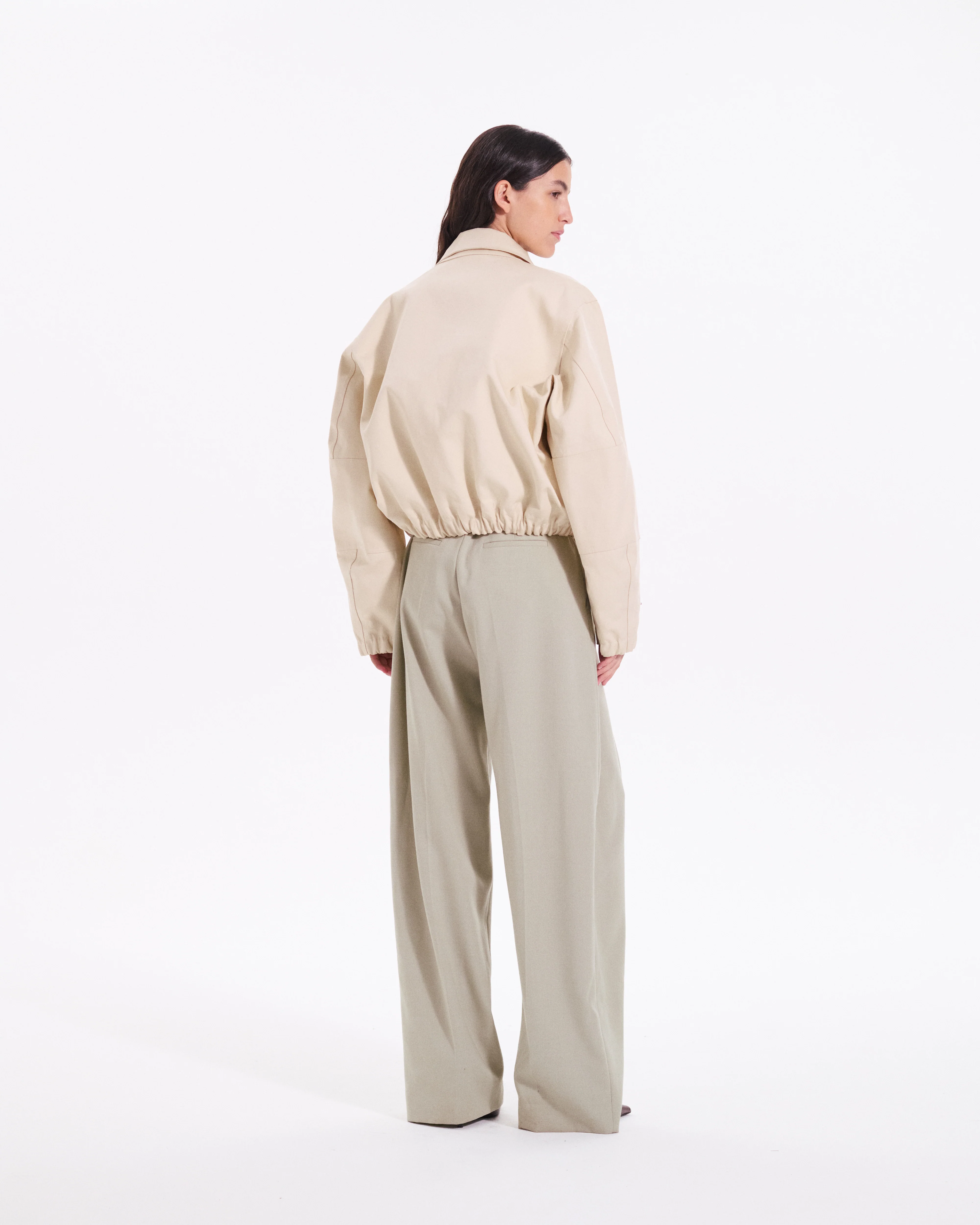 Double Faced Bomber Jacket - Image 4