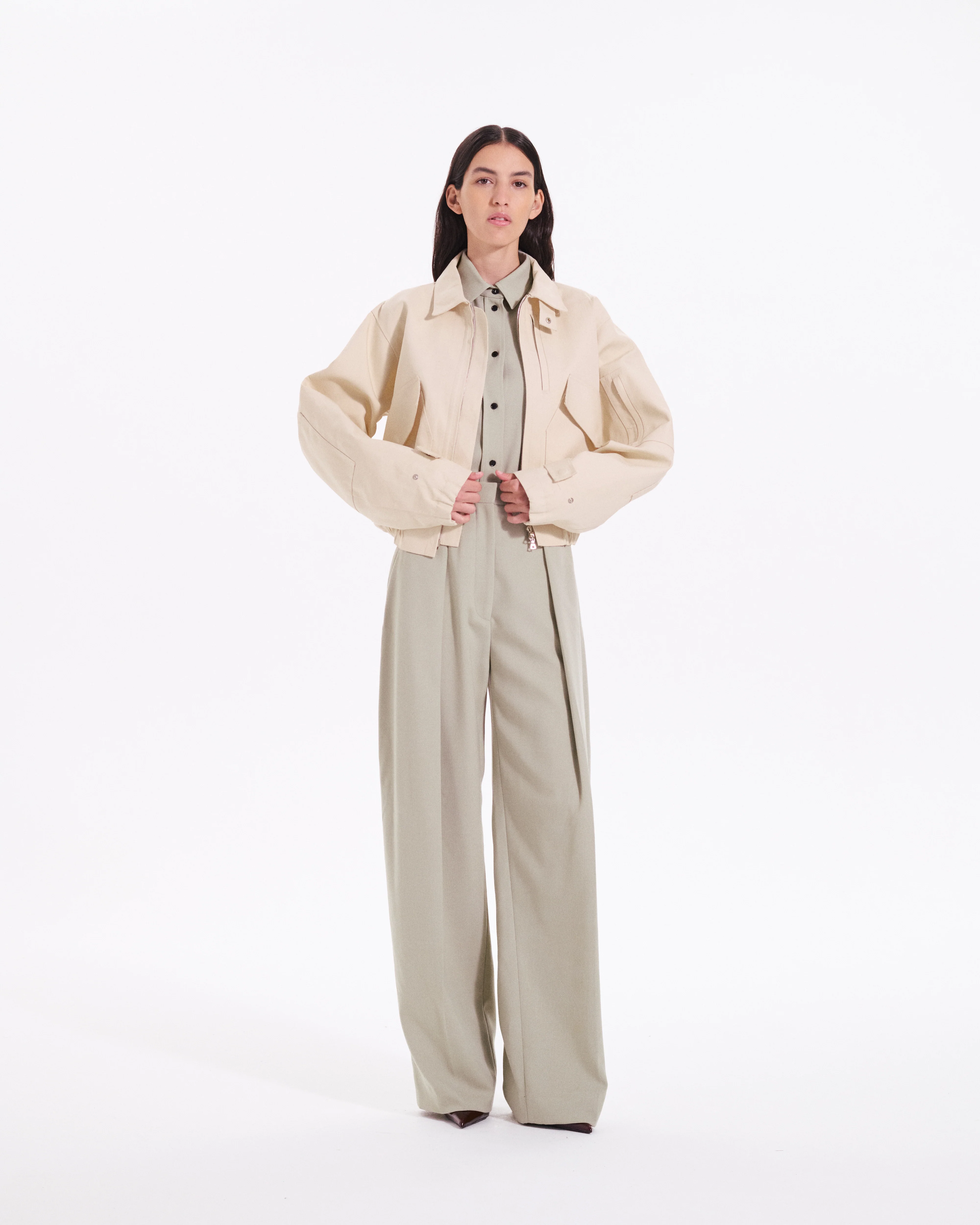 Double Faced Bomber Jacket - Image 5