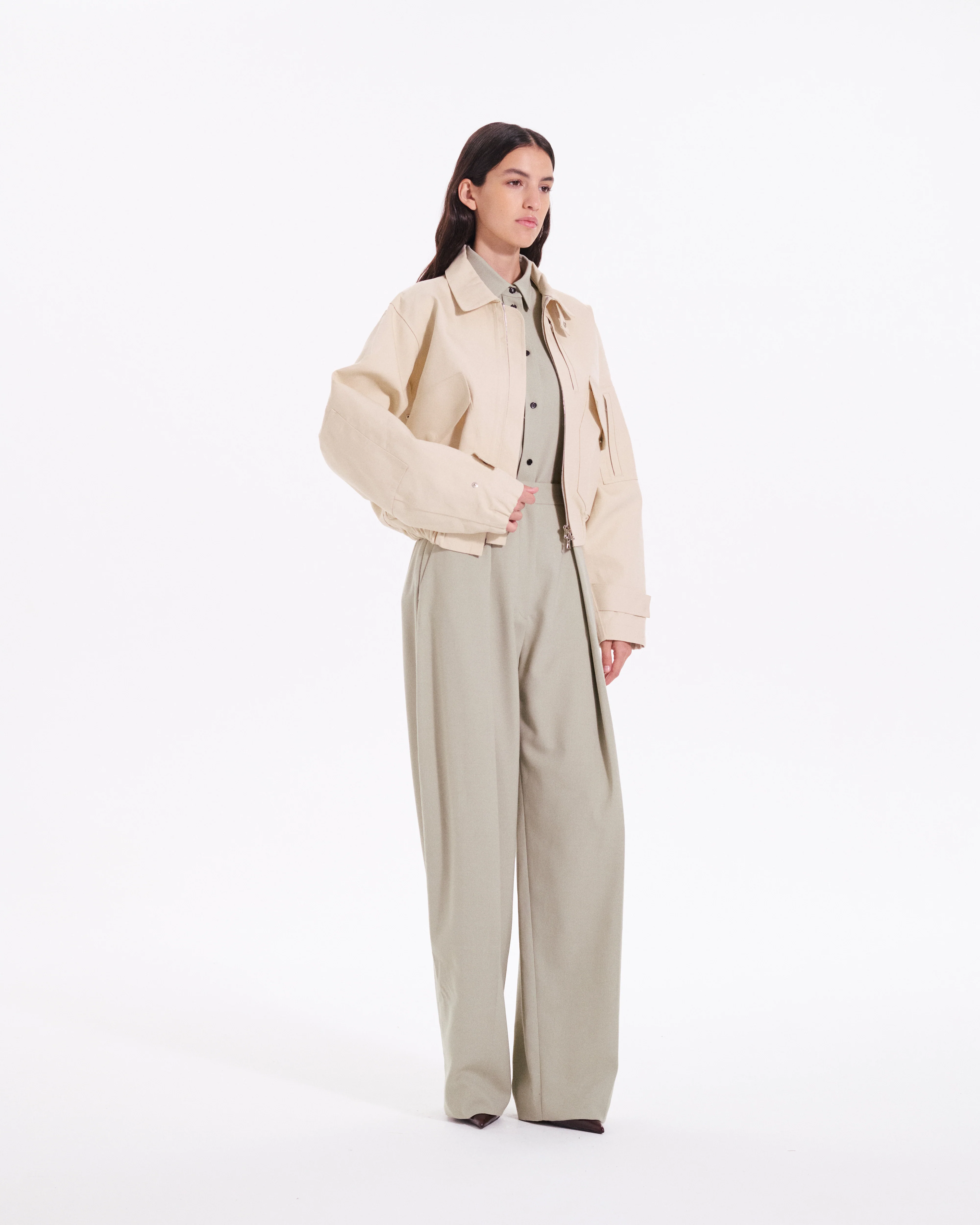 Double Faced Bomber Jacket - Image 6