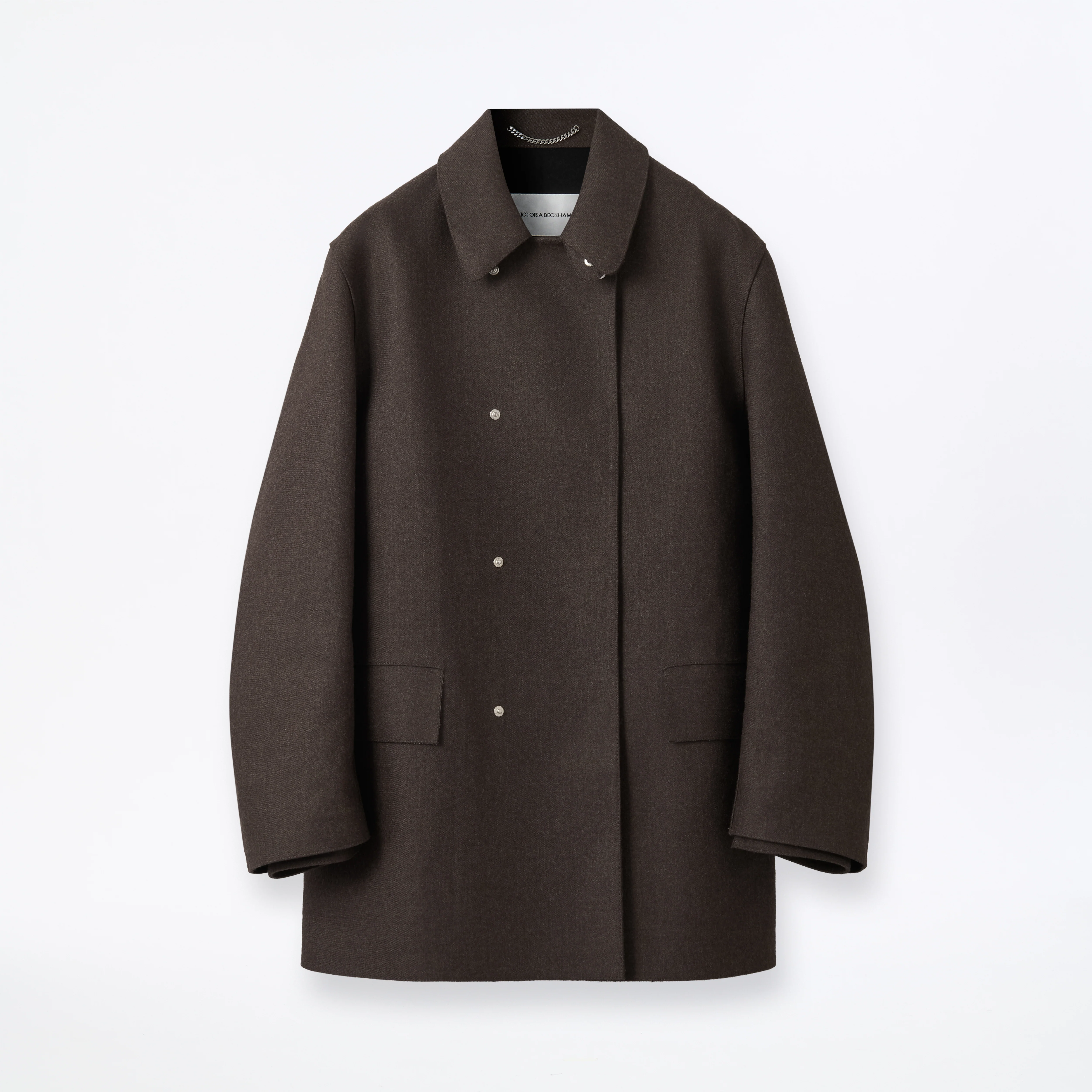 Double Faced Caban Coat - Image 8
