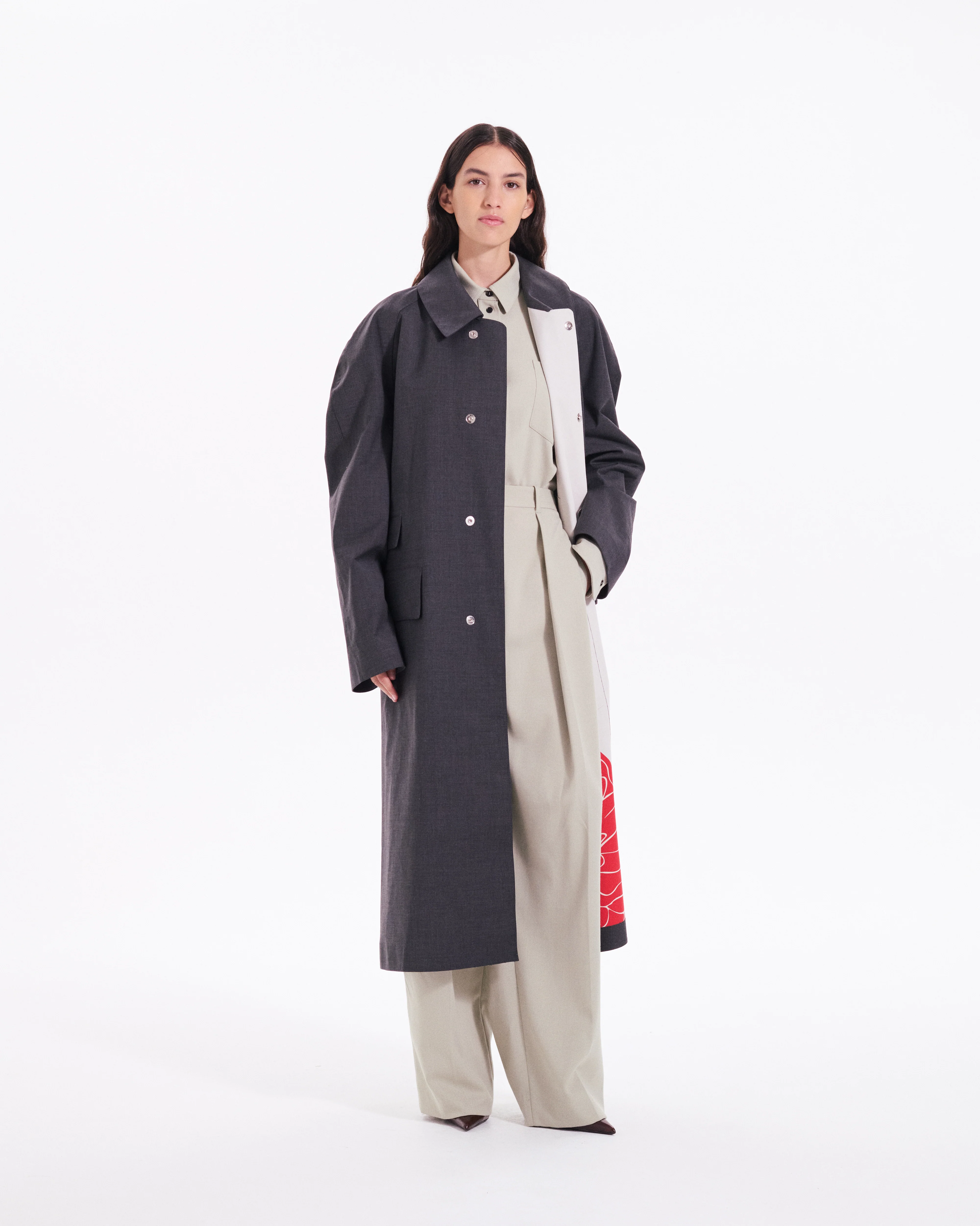 Double Faced Trench Coat - Image 3