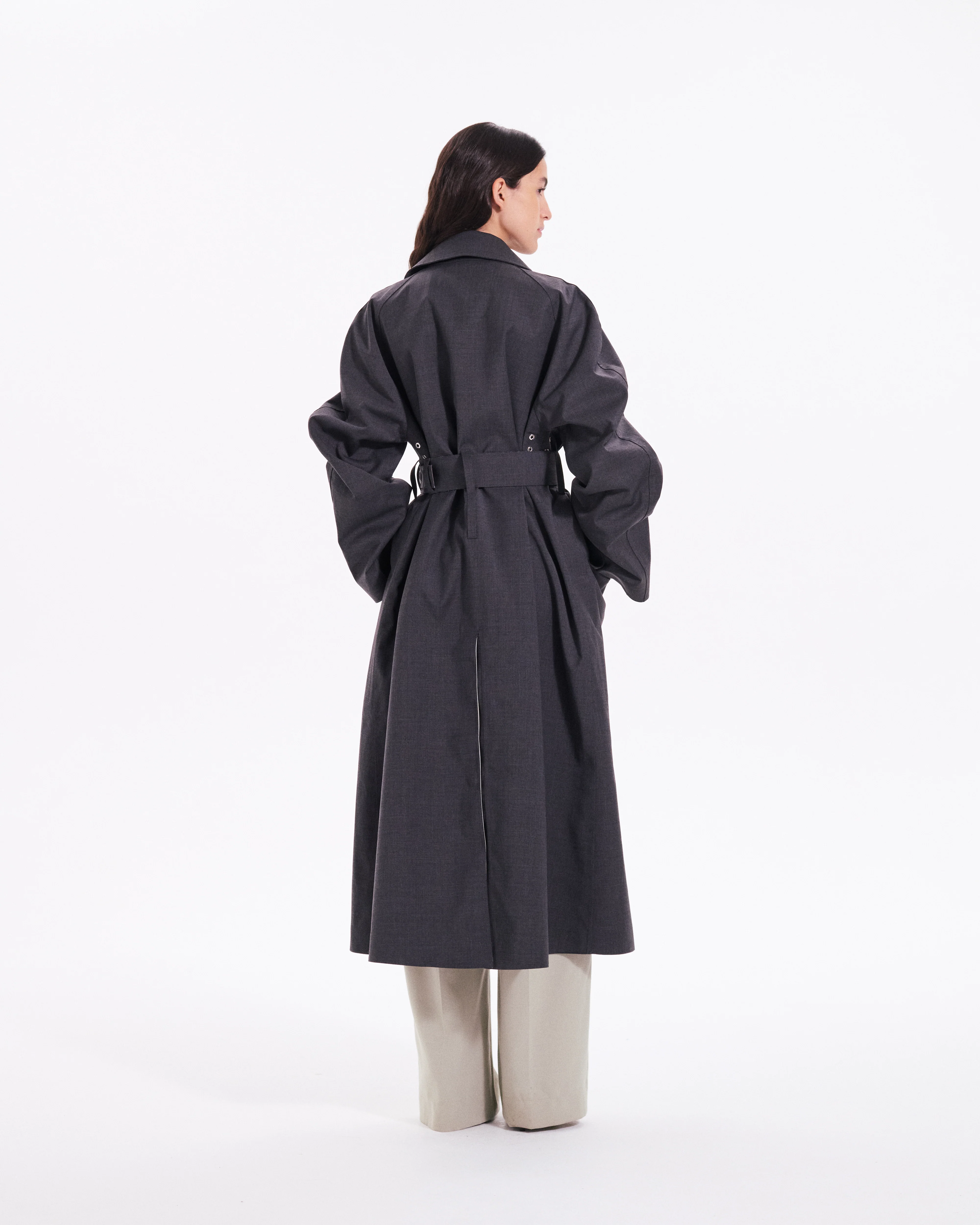 Double Faced Trench Coat - Image 4