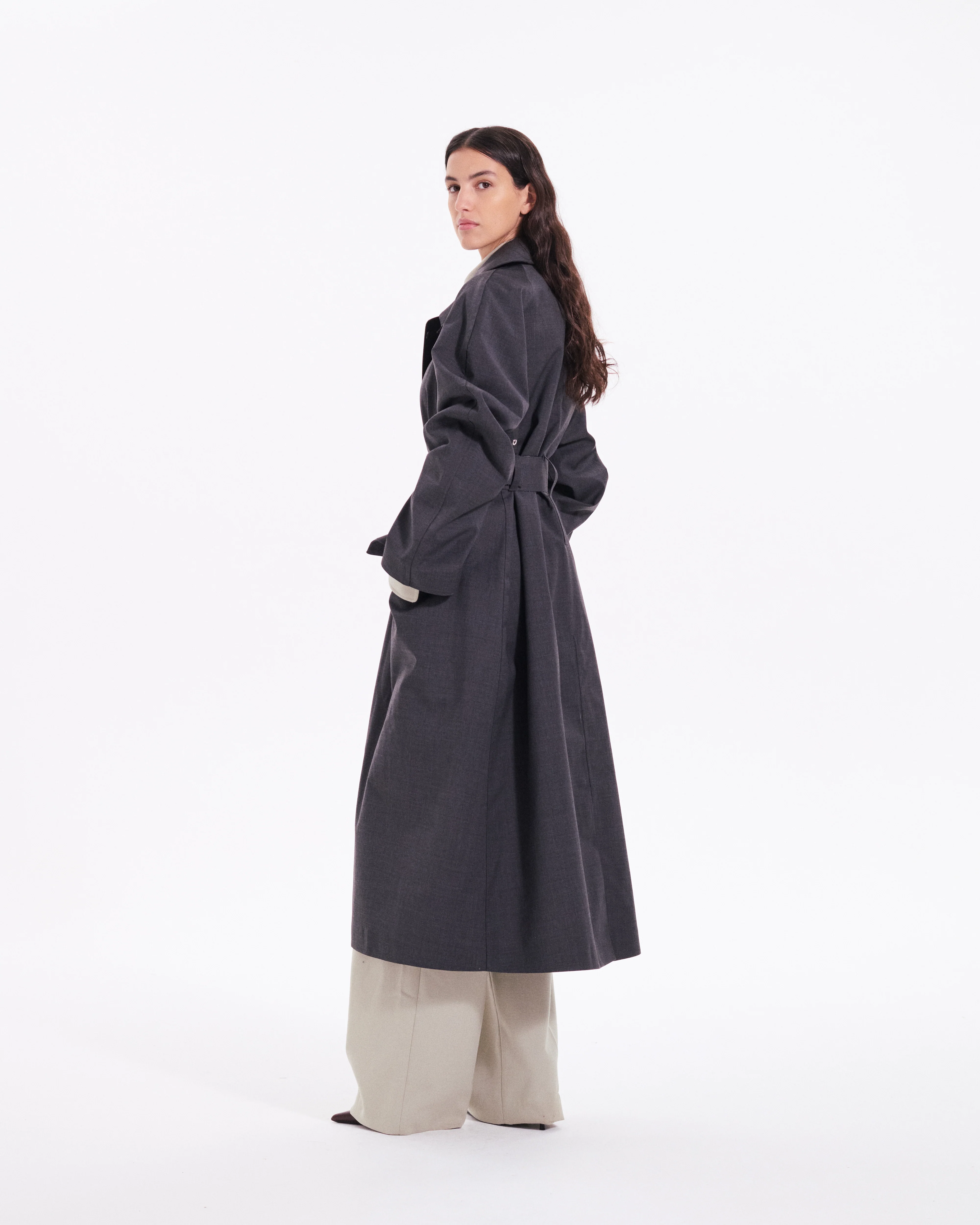 Double Faced Trench Coat - Image 5