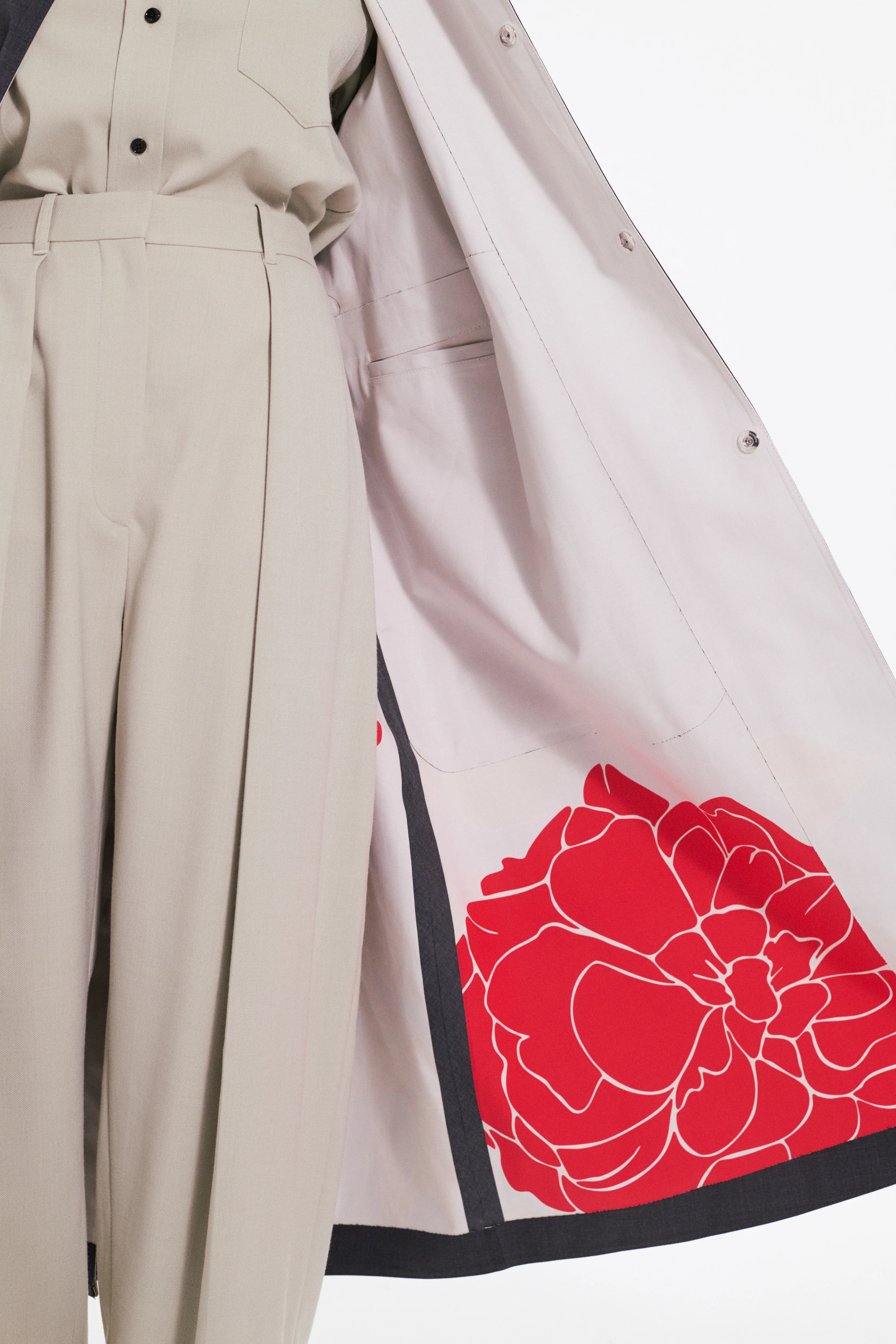 Double Faced Trench Coat - Image 6