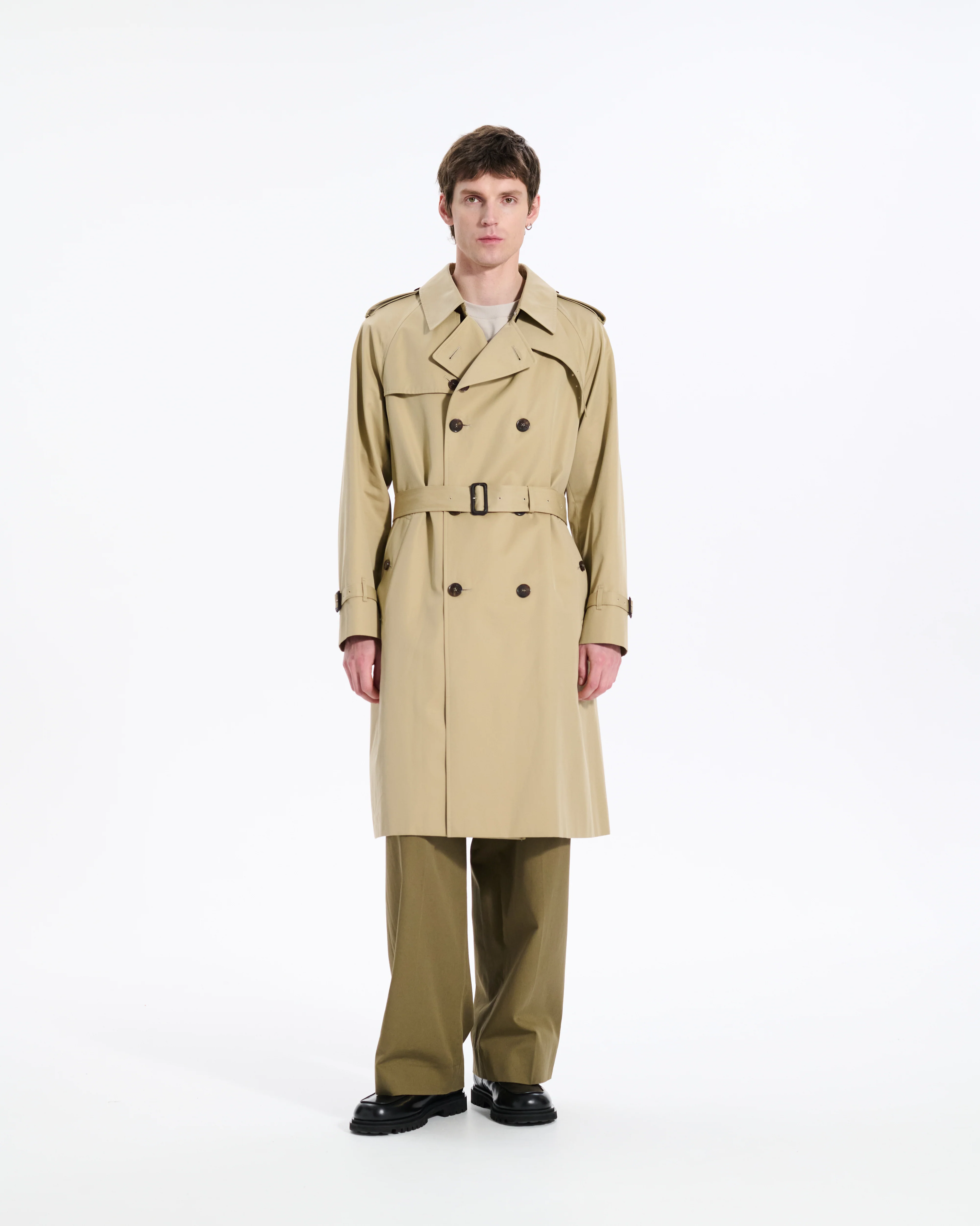Blanefield Gabardine Double Breasted Trench Coat - Image 5
