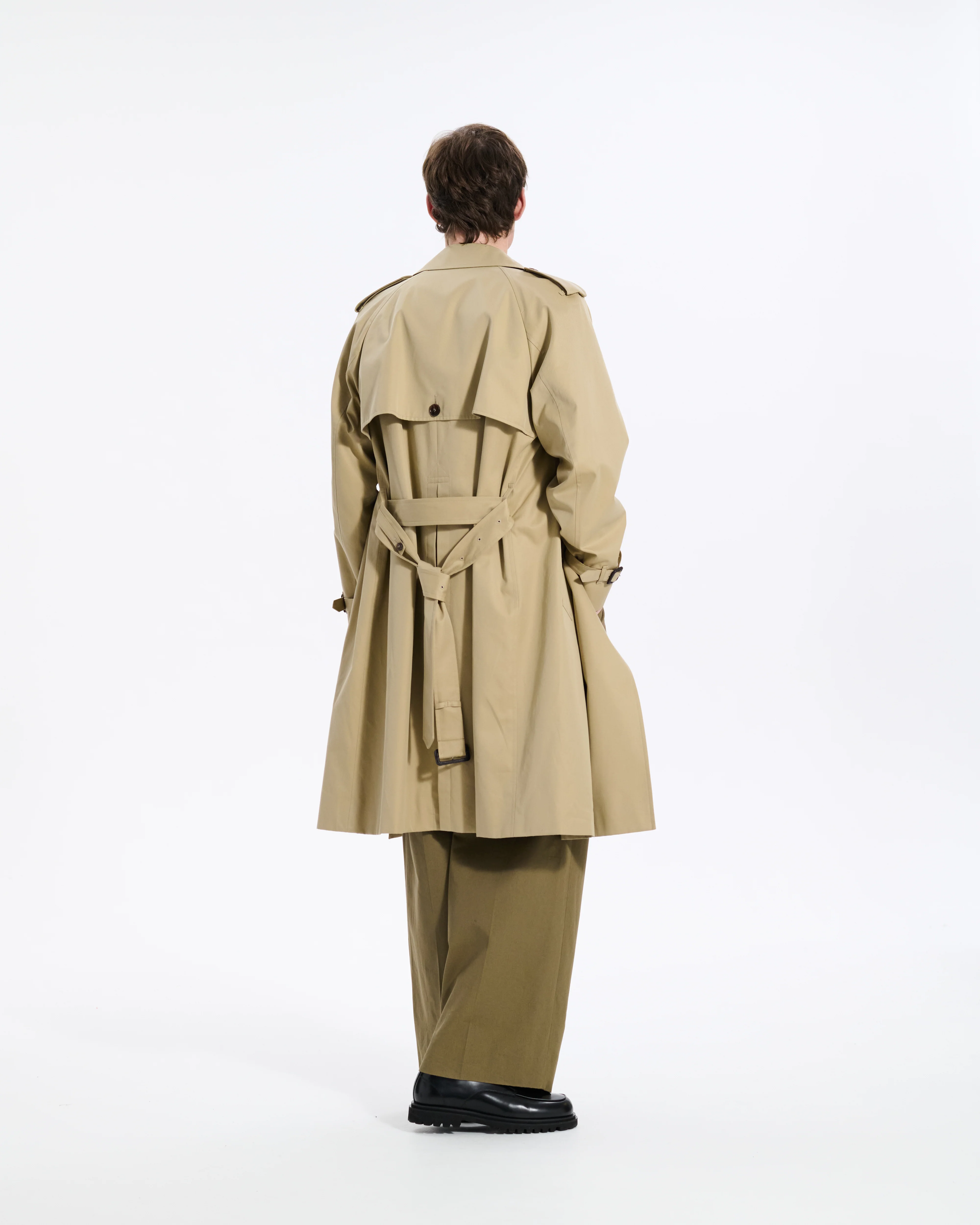 Blanefield Gabardine Double Breasted Trench Coat - Image 6