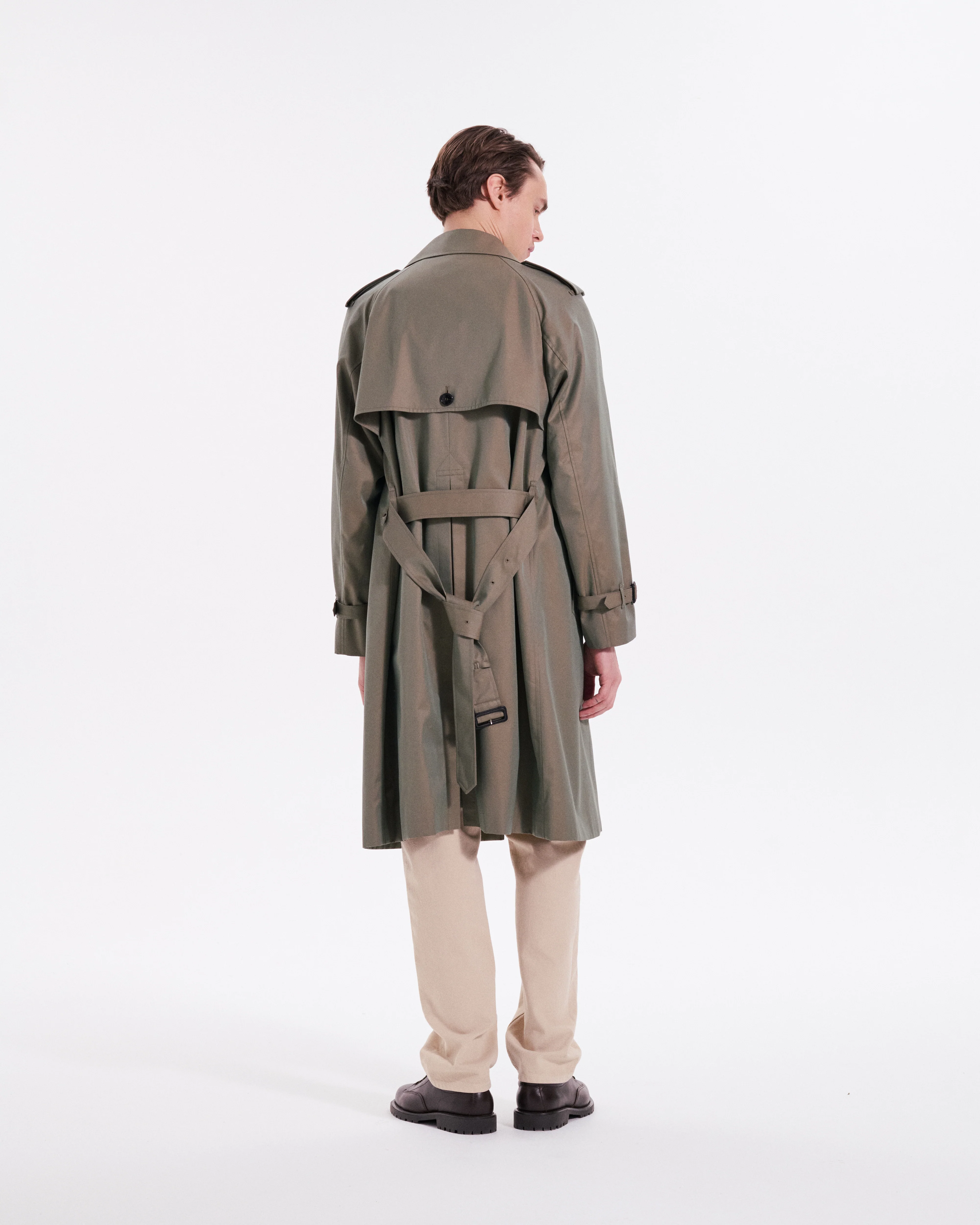 Blanefield Gabardine Double Breasted Trench Coat - Image 5