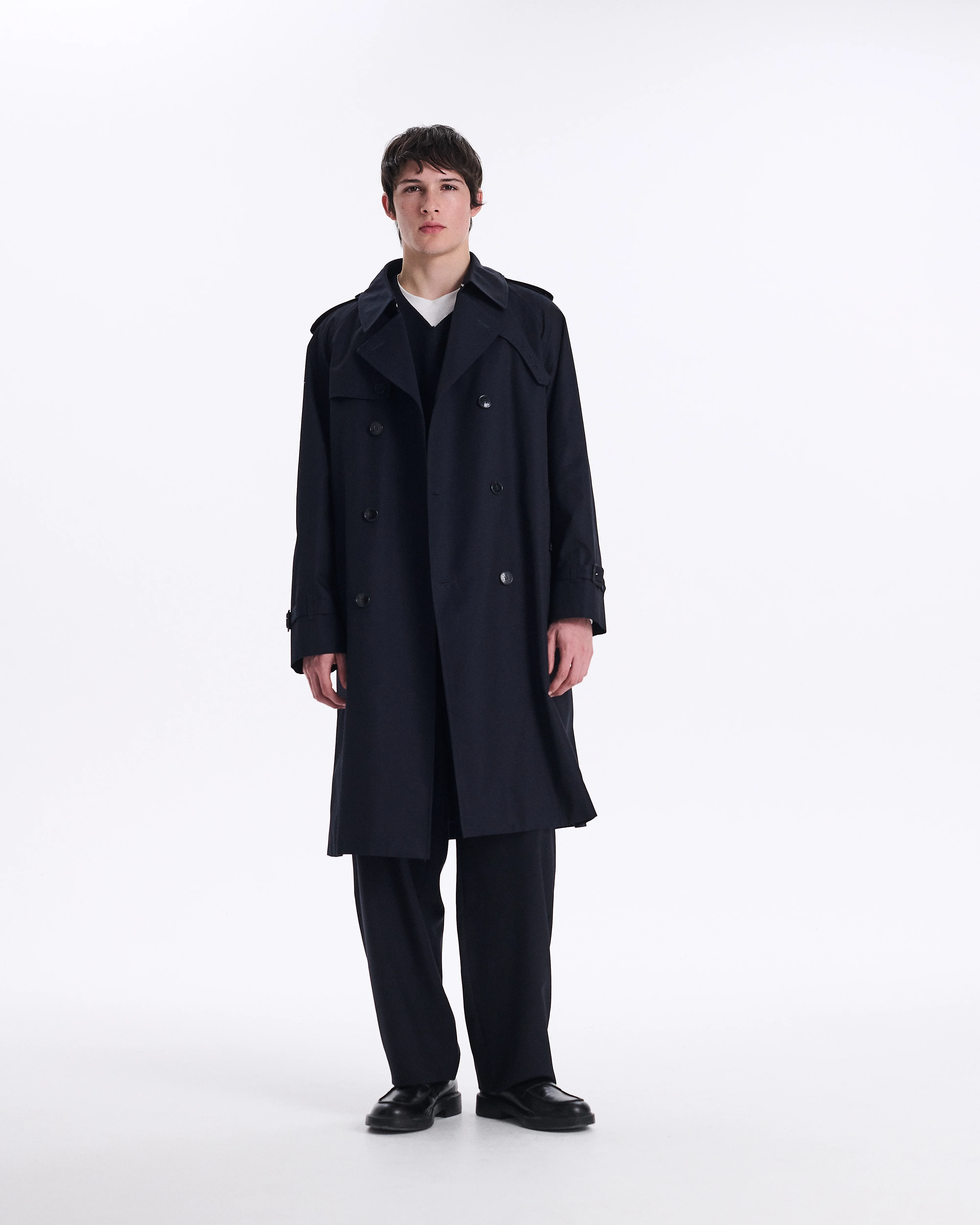 Blanefield Gabardine Double Breasted Trench Coat - Image 3