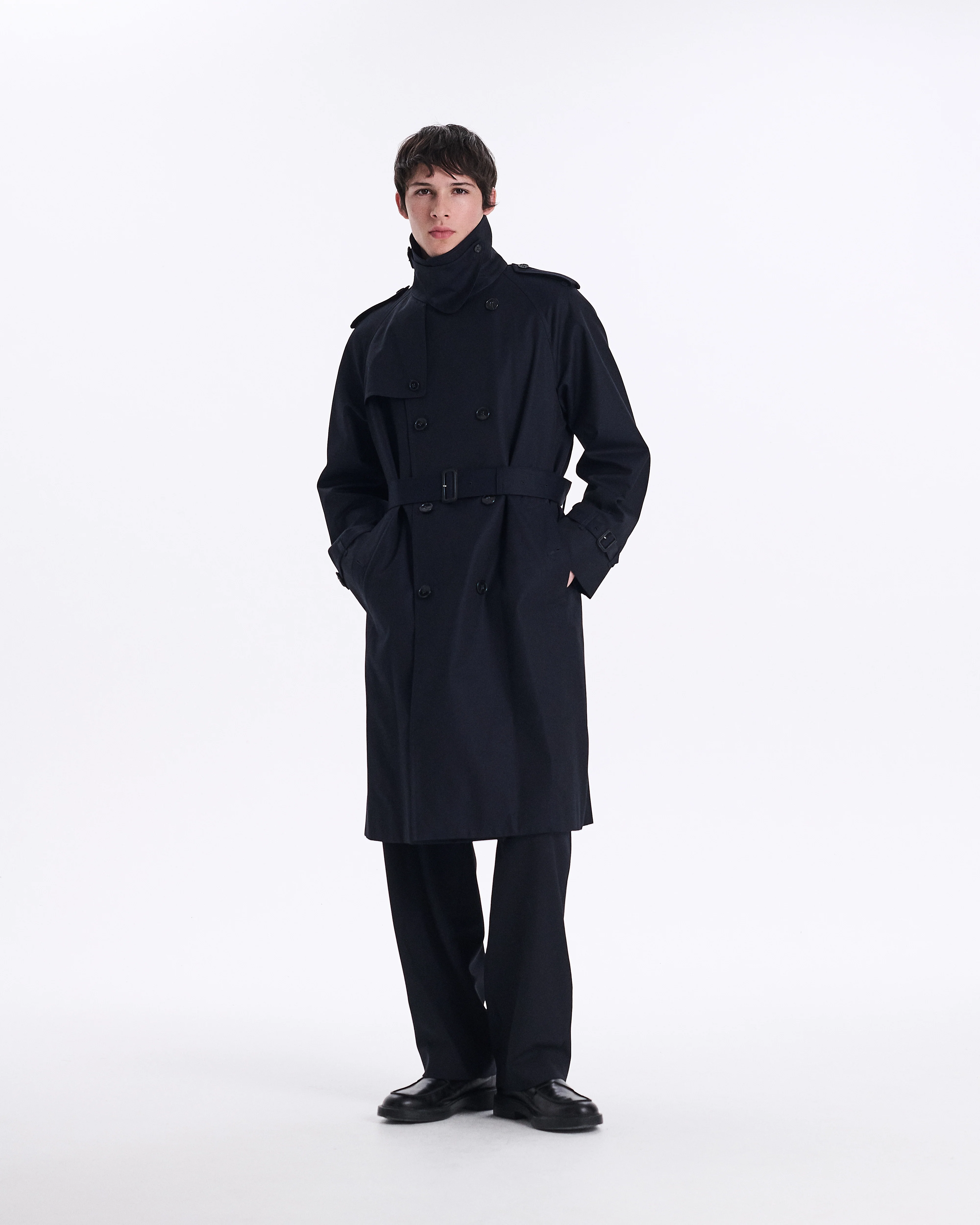 Blanefield Gabardine Double Breasted Trench Coat - Image 7