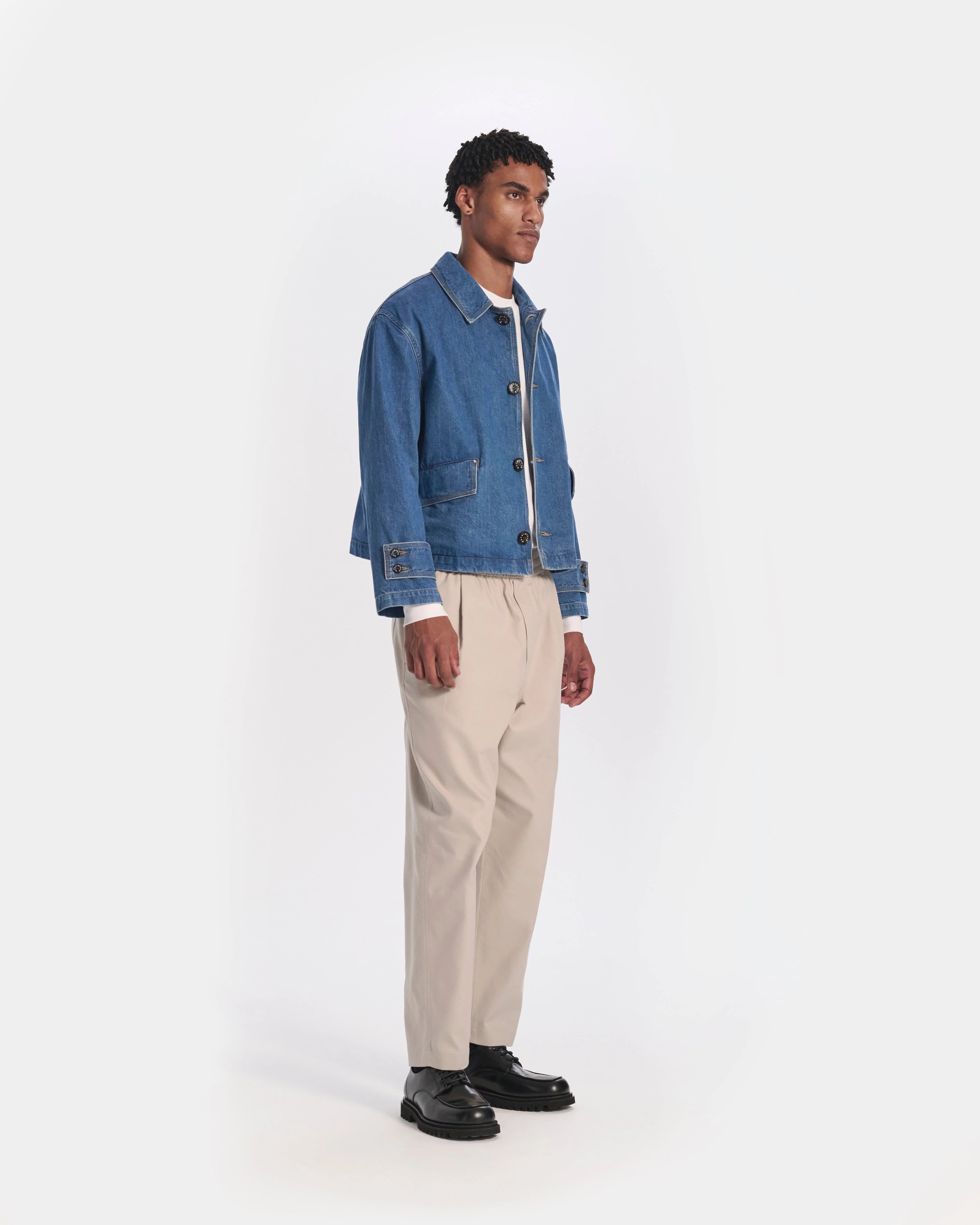 Humbie Denim Blouson Jacket - Image 3