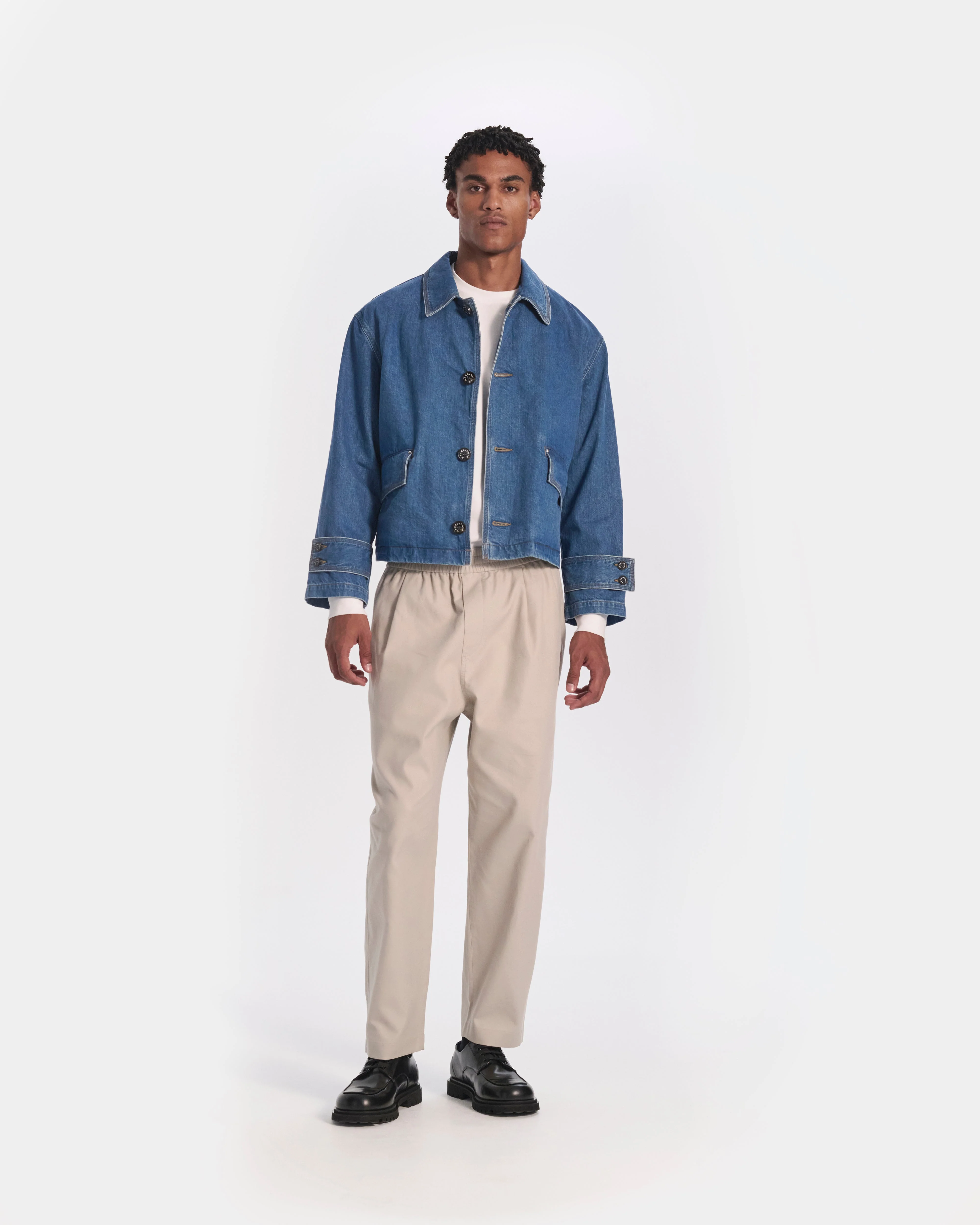 Humbie Denim Blouson Jacket - Image 5