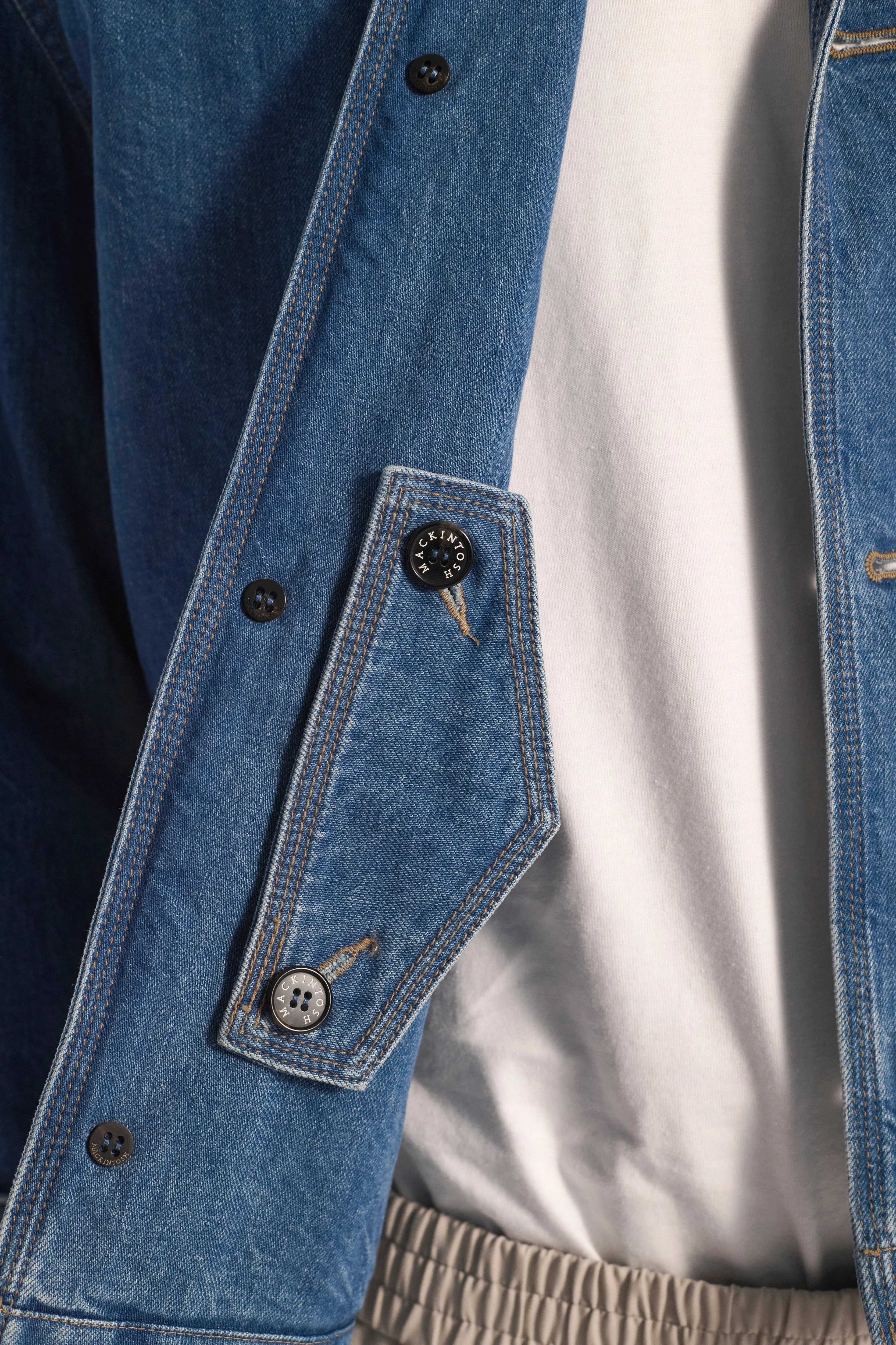 Humbie Denim Blouson Jacket - Image 7