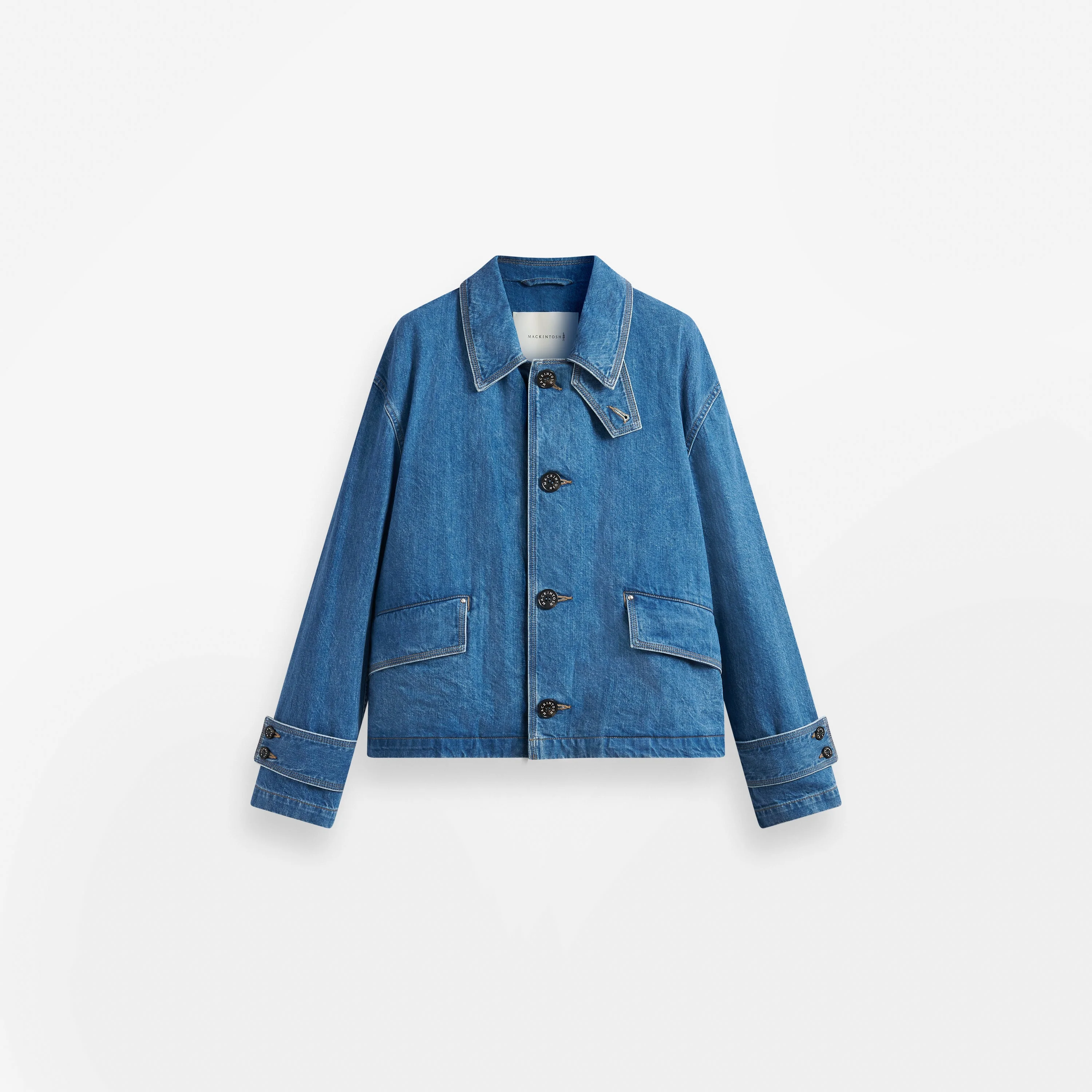 Humbie Denim Blouson Jacket - Image 8