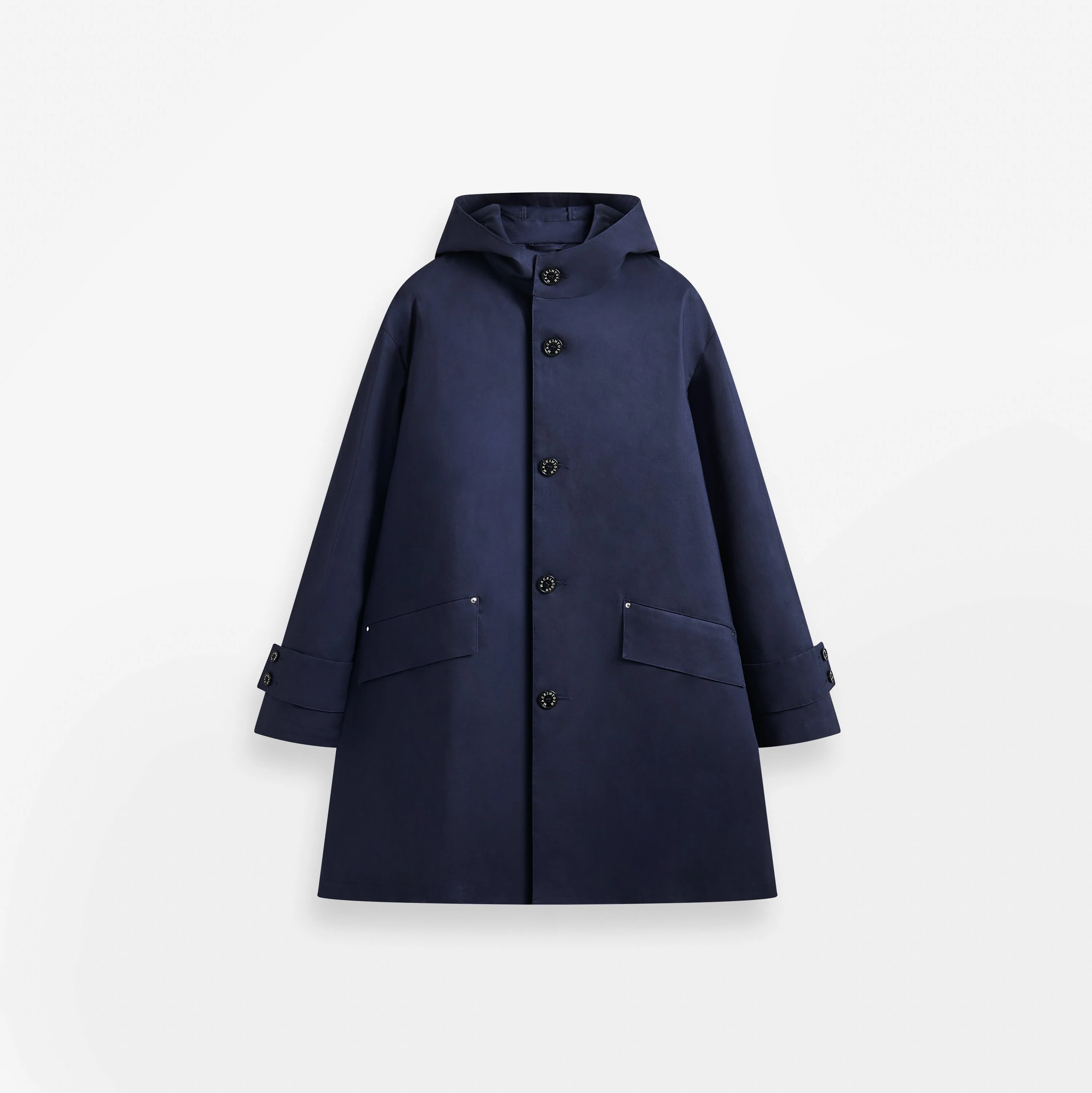 Humbie Raintec Mid Length Hooded Coat - Image 6