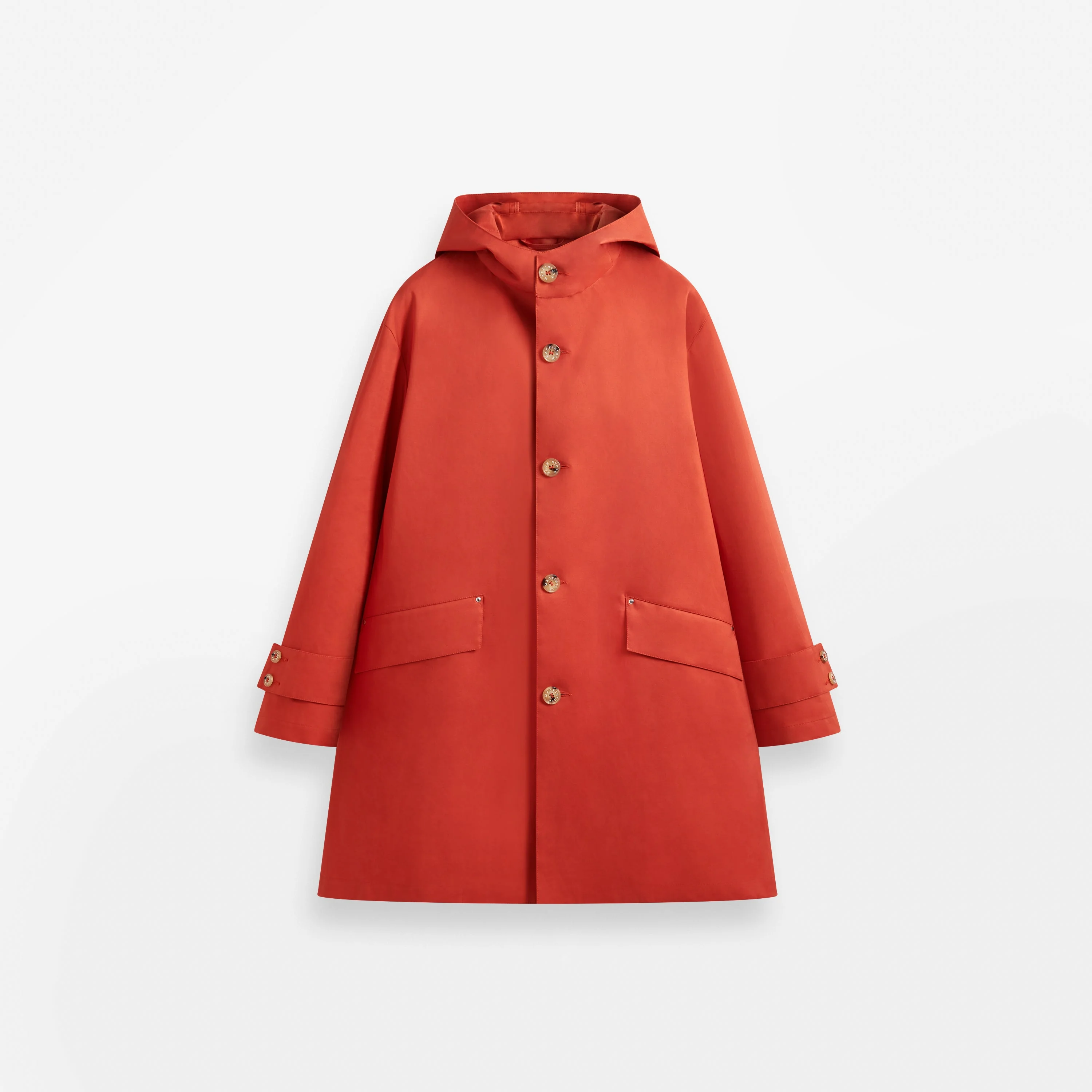 Humbie Raintec Mid Length Hooded Coat - Image 6
