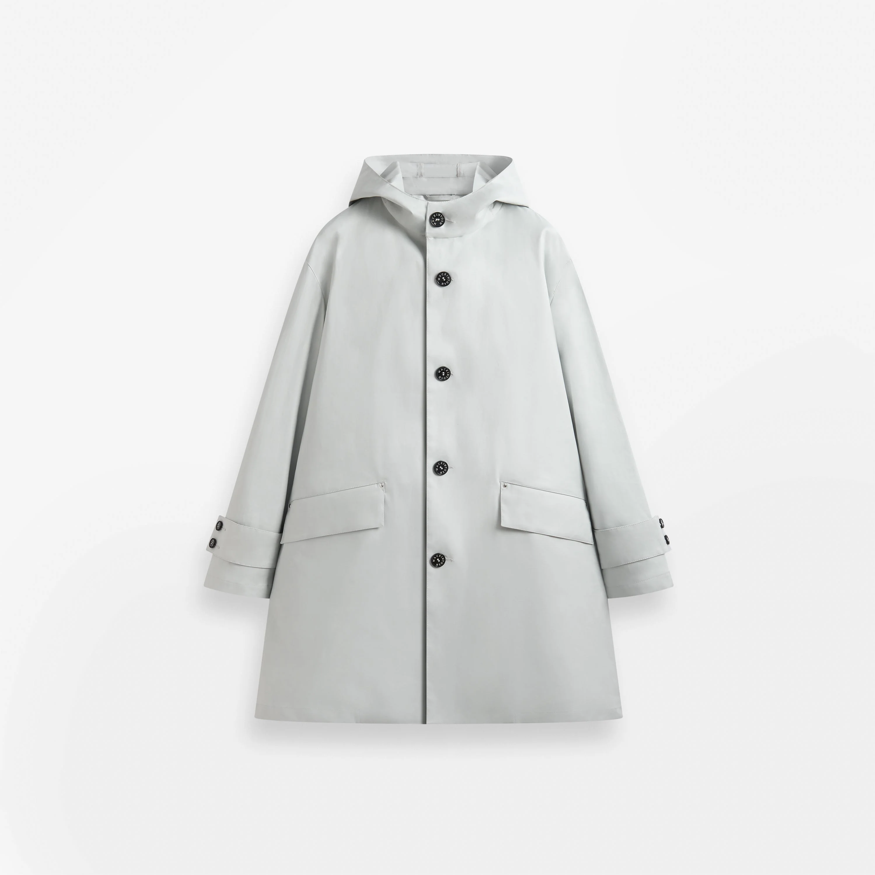 Humbie Raintec Mid Length Hooded Coat - Image 6