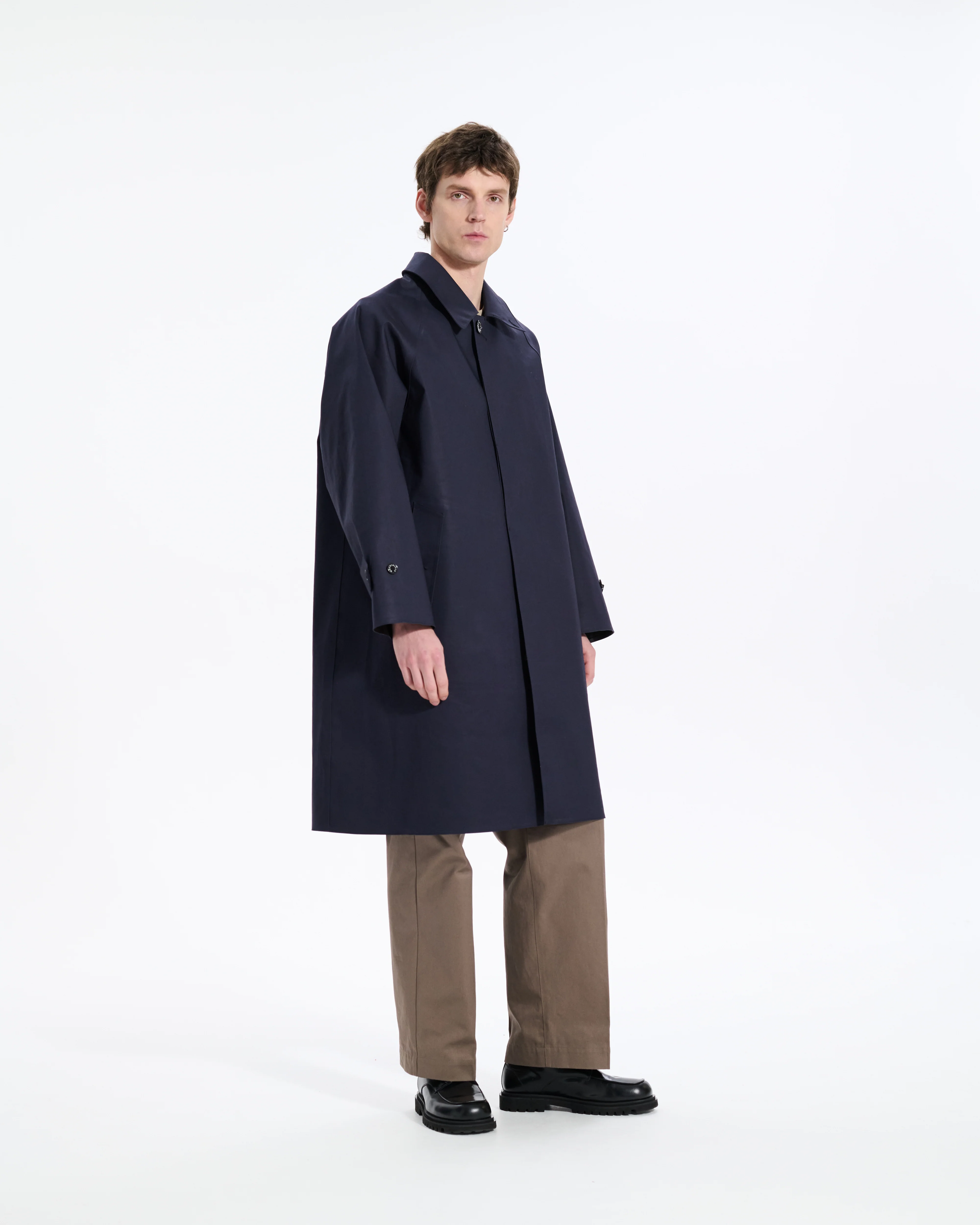 Lauder Rubberised 3/4 Length Oversized Coat - Image 3