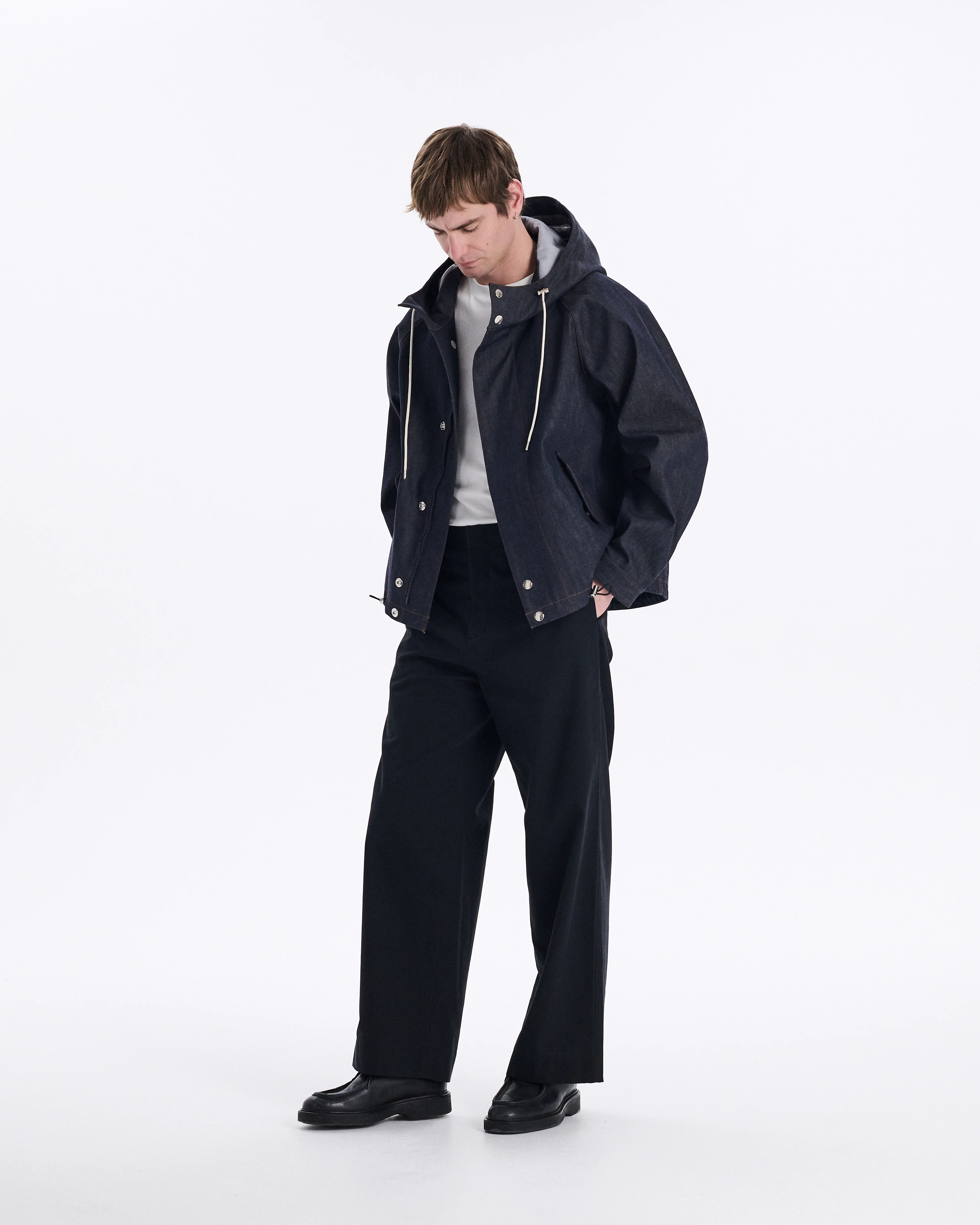 Weathertec Skye Denim Parka Short - Image 3