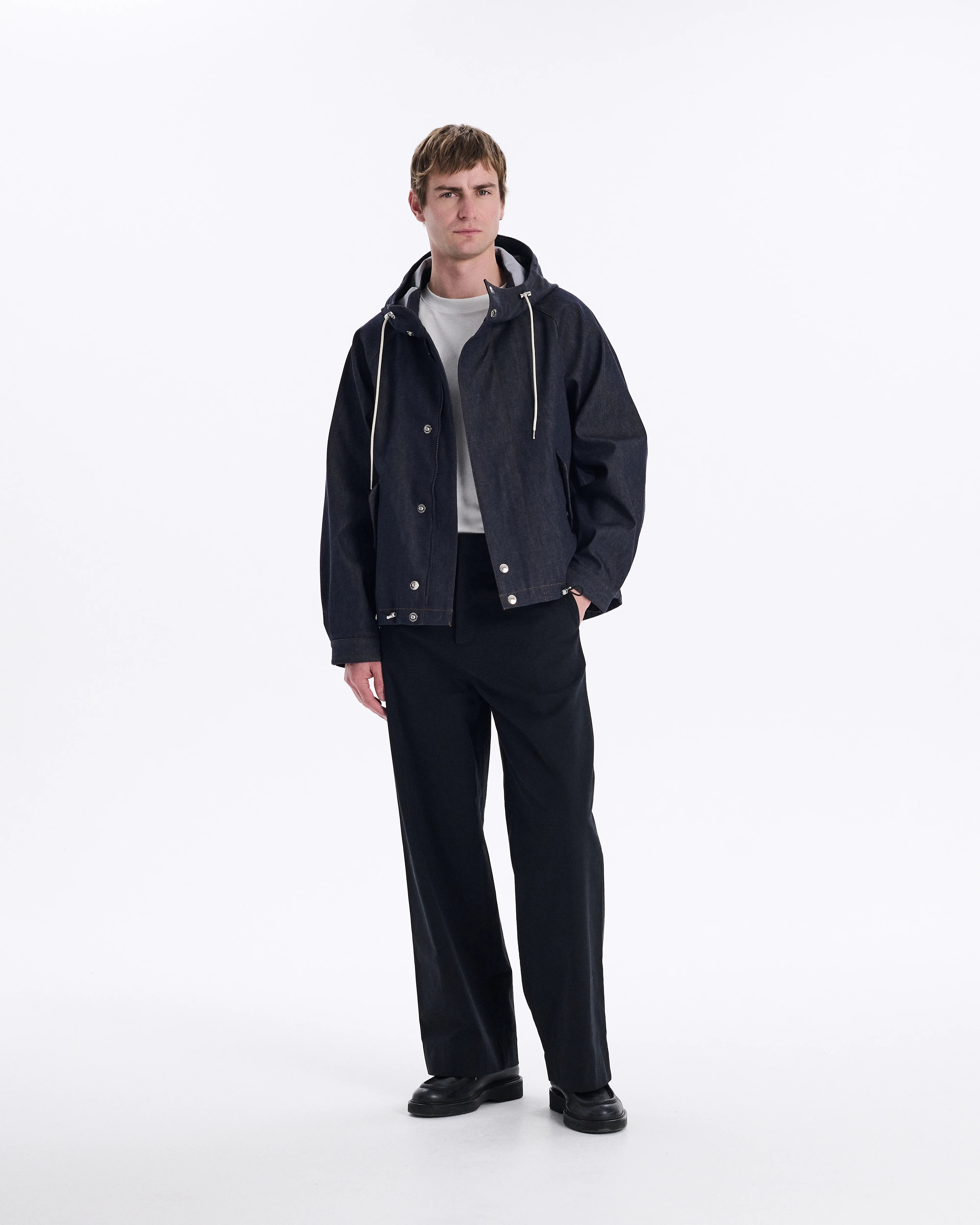 Weathertec Skye Denim Parka Short - Image 4