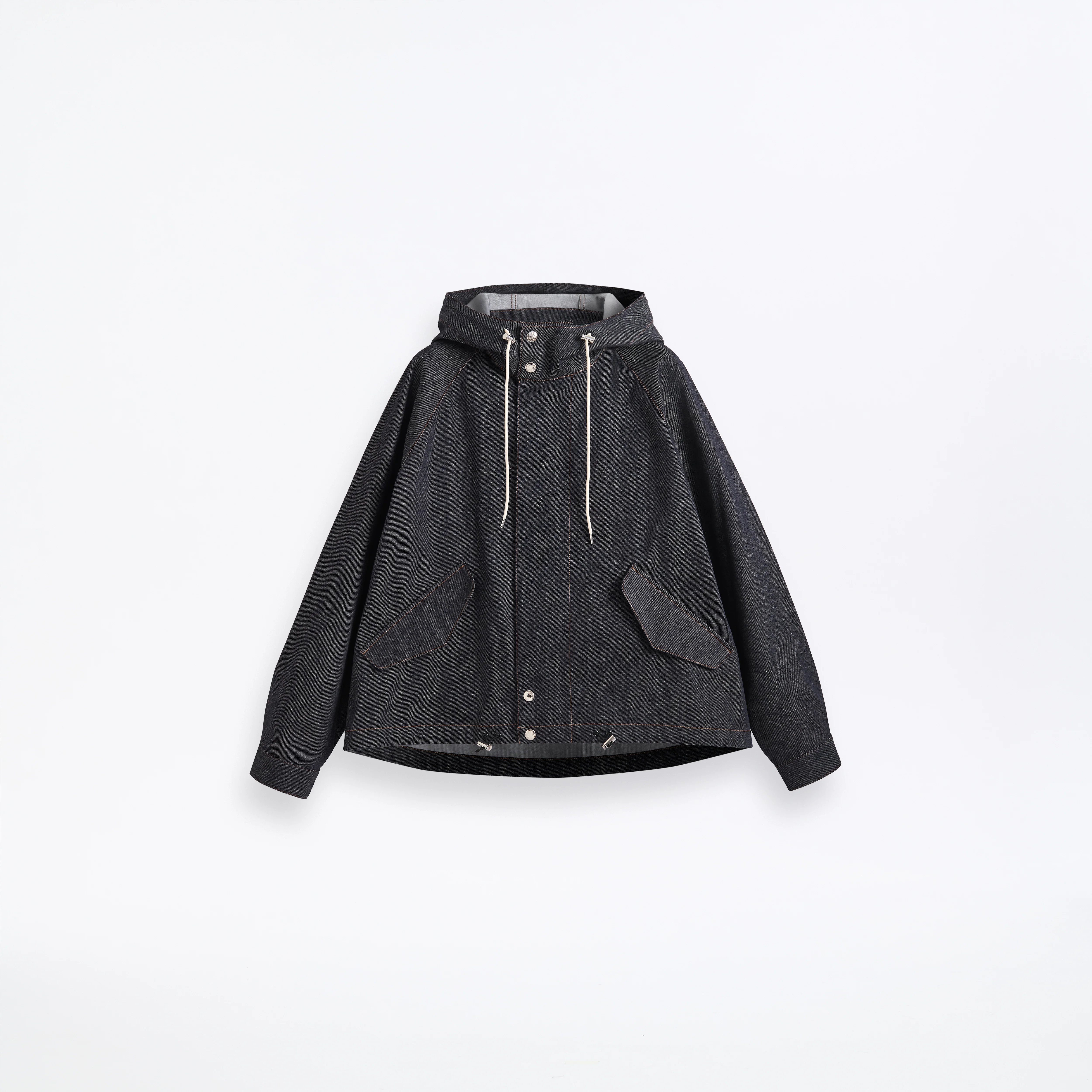 Weathertec Skye Denim Parka Short - Image 6