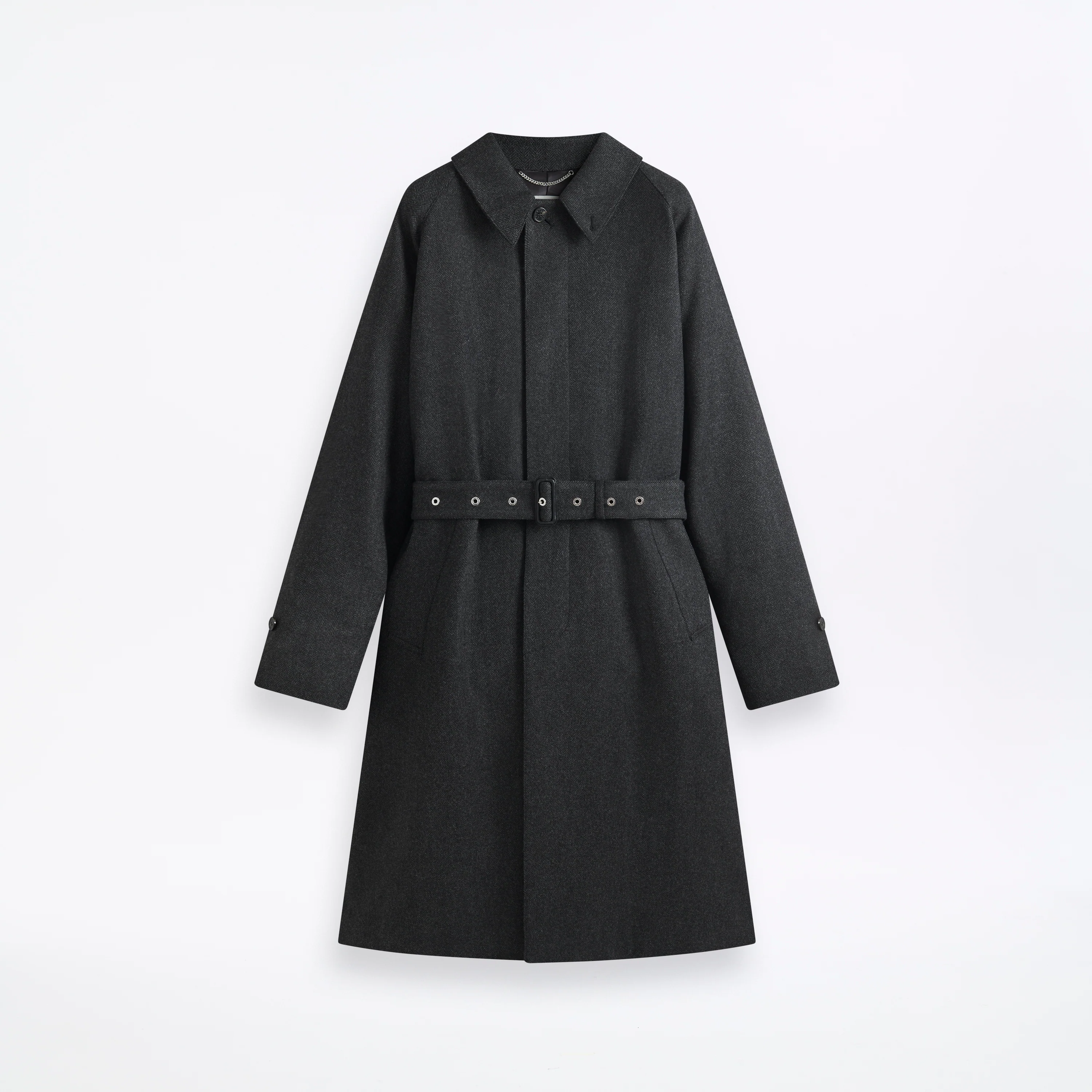 Roxburgh Loro Piana Rain System Wool Riding Coat - Image 6