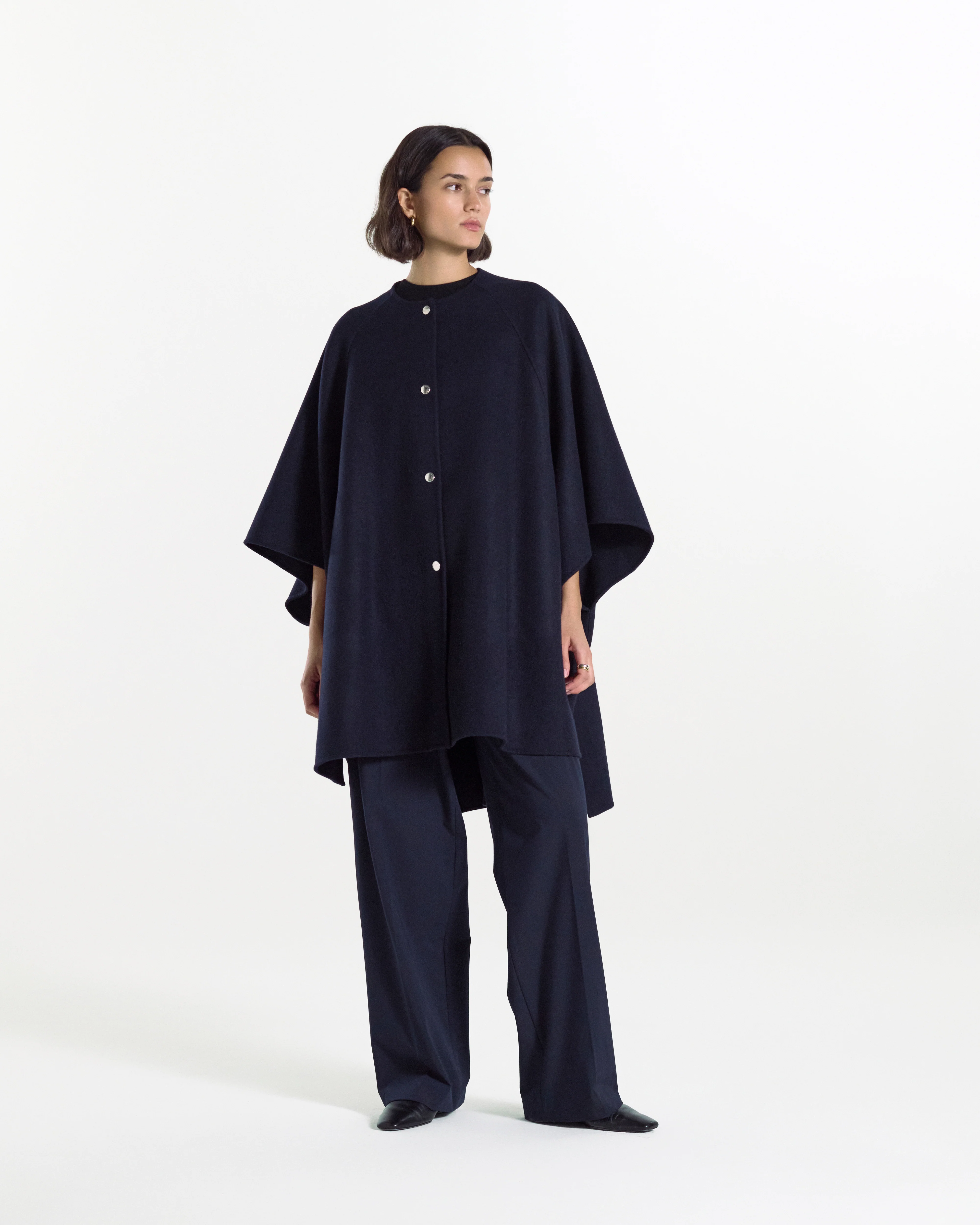 Sanquhar Wool Cape - Image 3