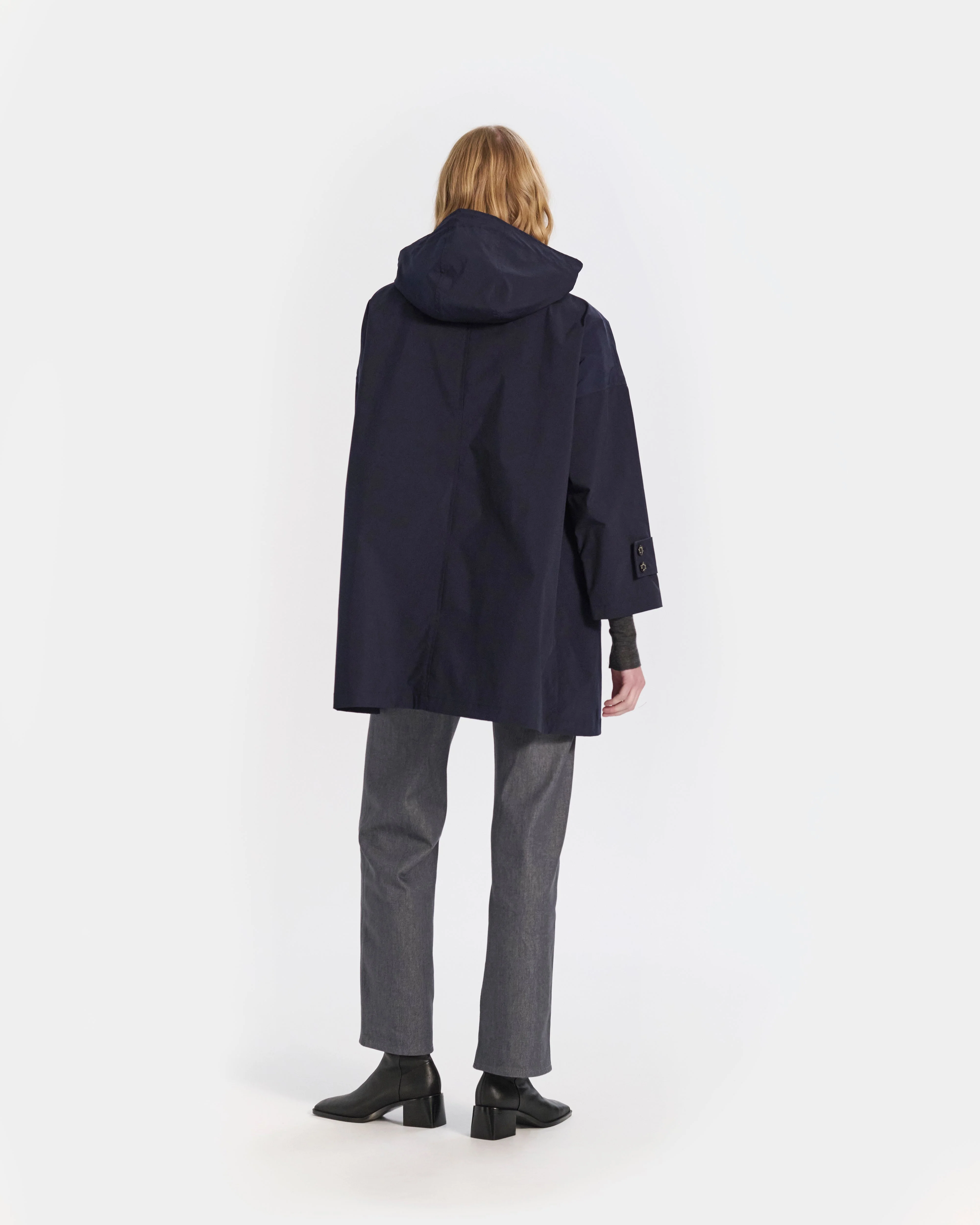 Humbie Hooded Short Coat - Image 4