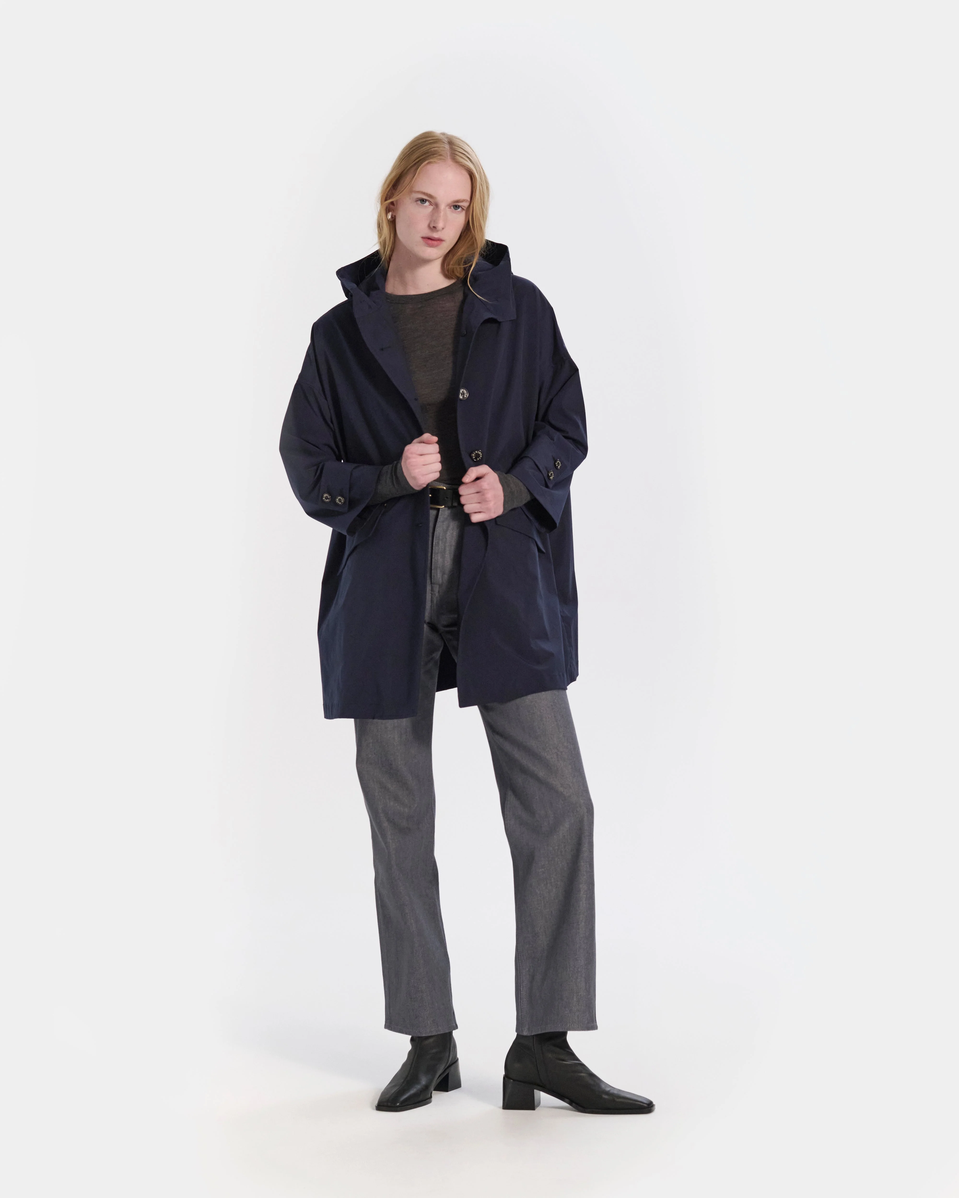 Humbie Hooded Short Coat - Image 5