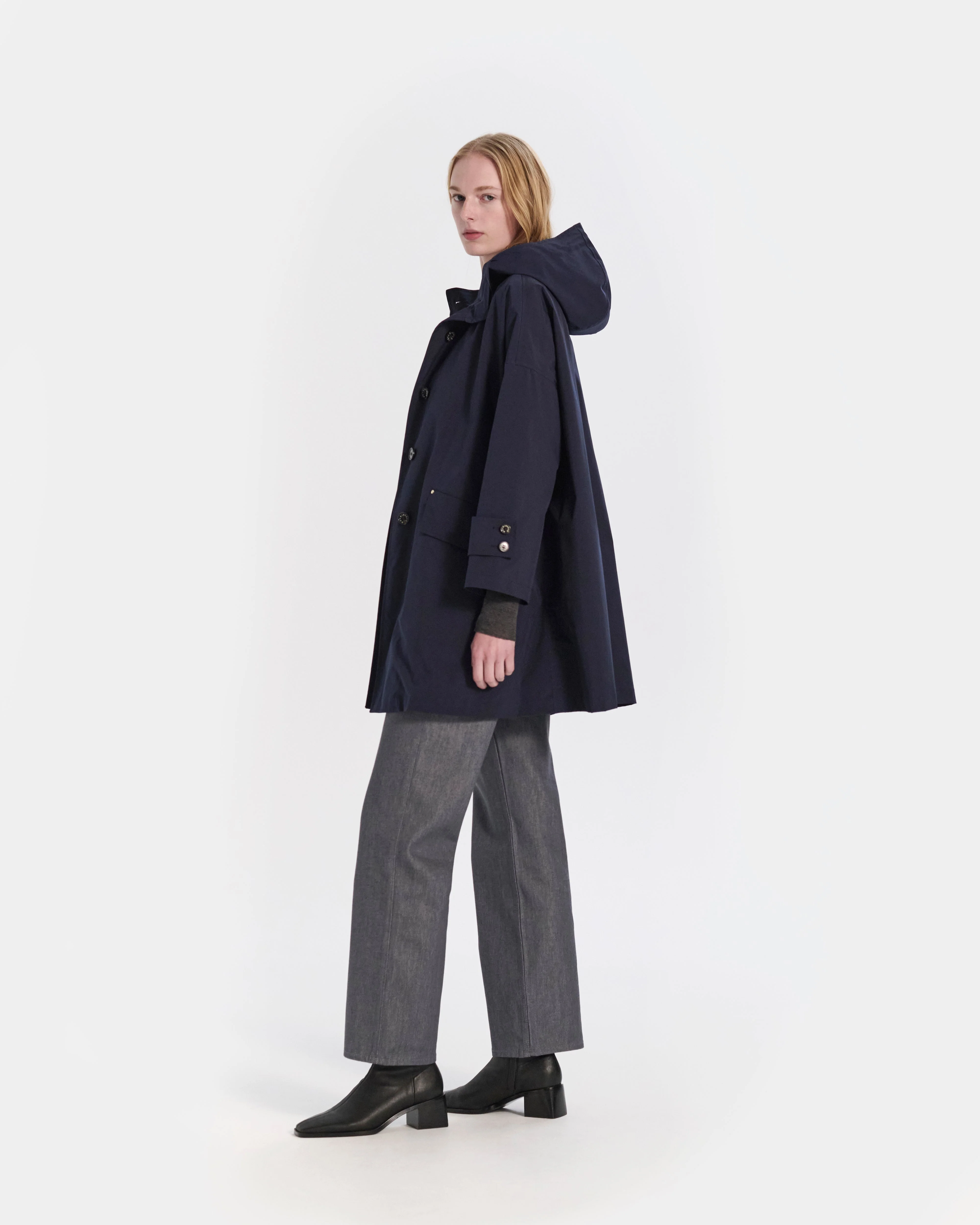 Humbie Hooded Short Coat - Image 6