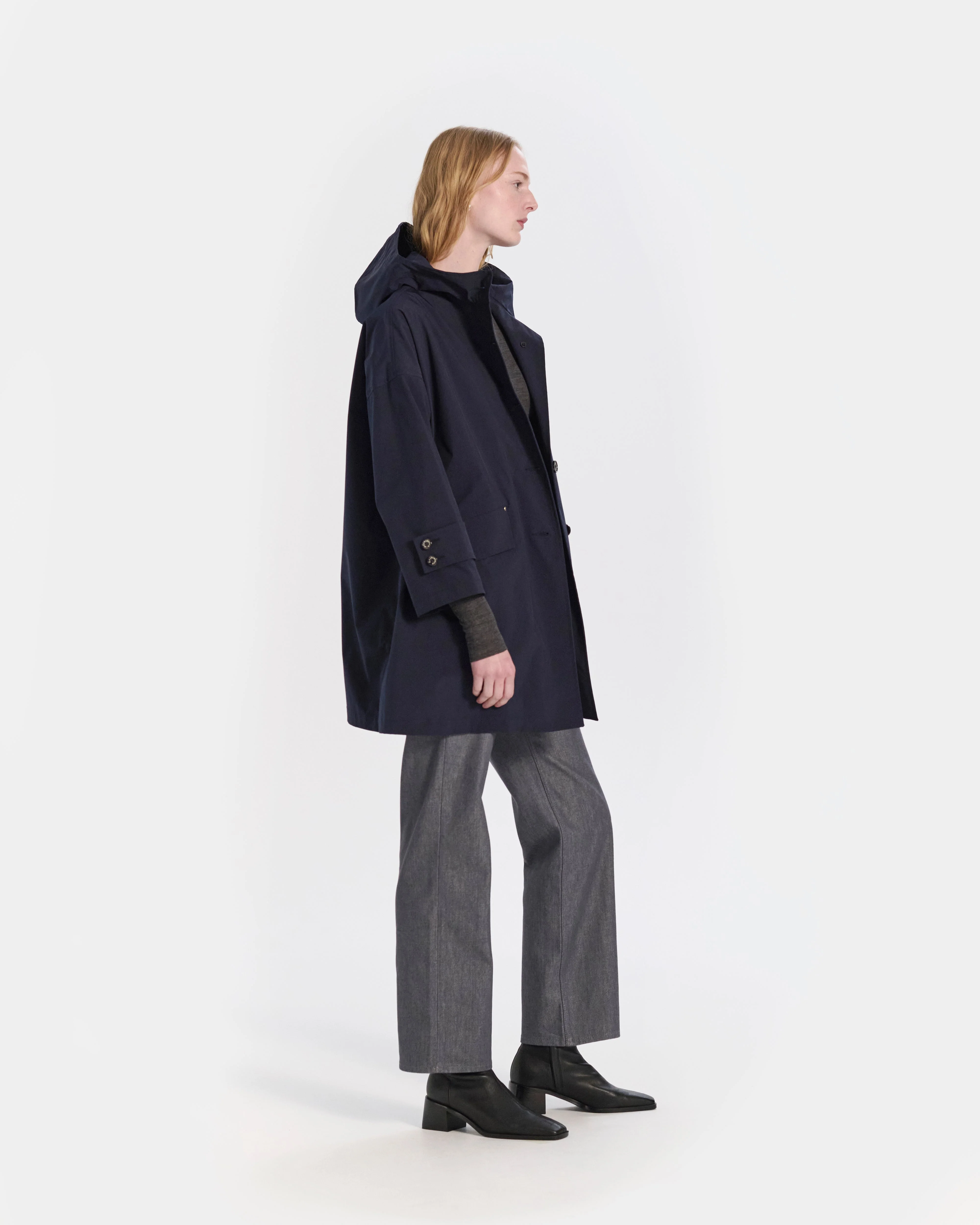 Humbie Hooded Short Coat - Image 7