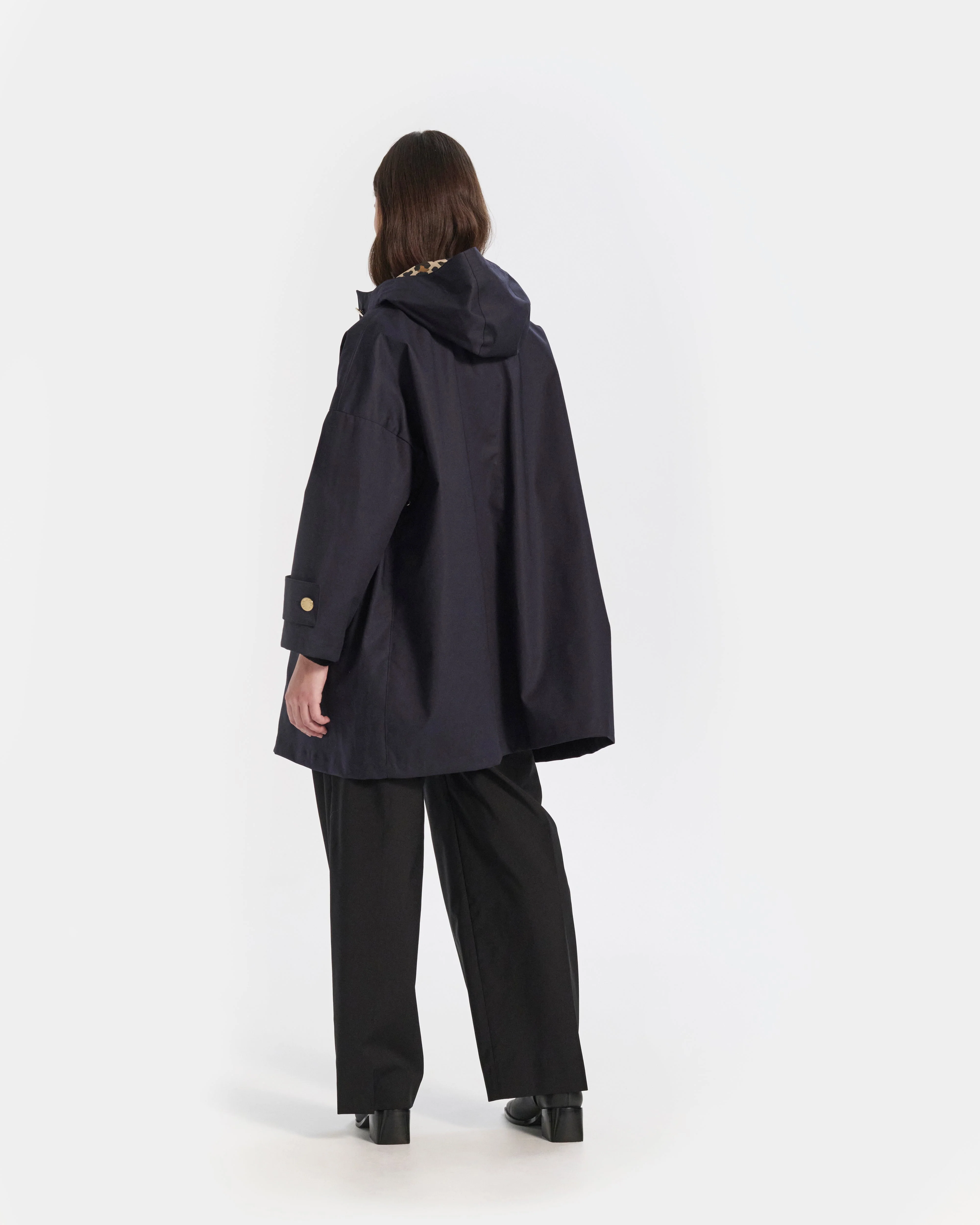 Humbie Raintec Hooded Short Coat - Image 4