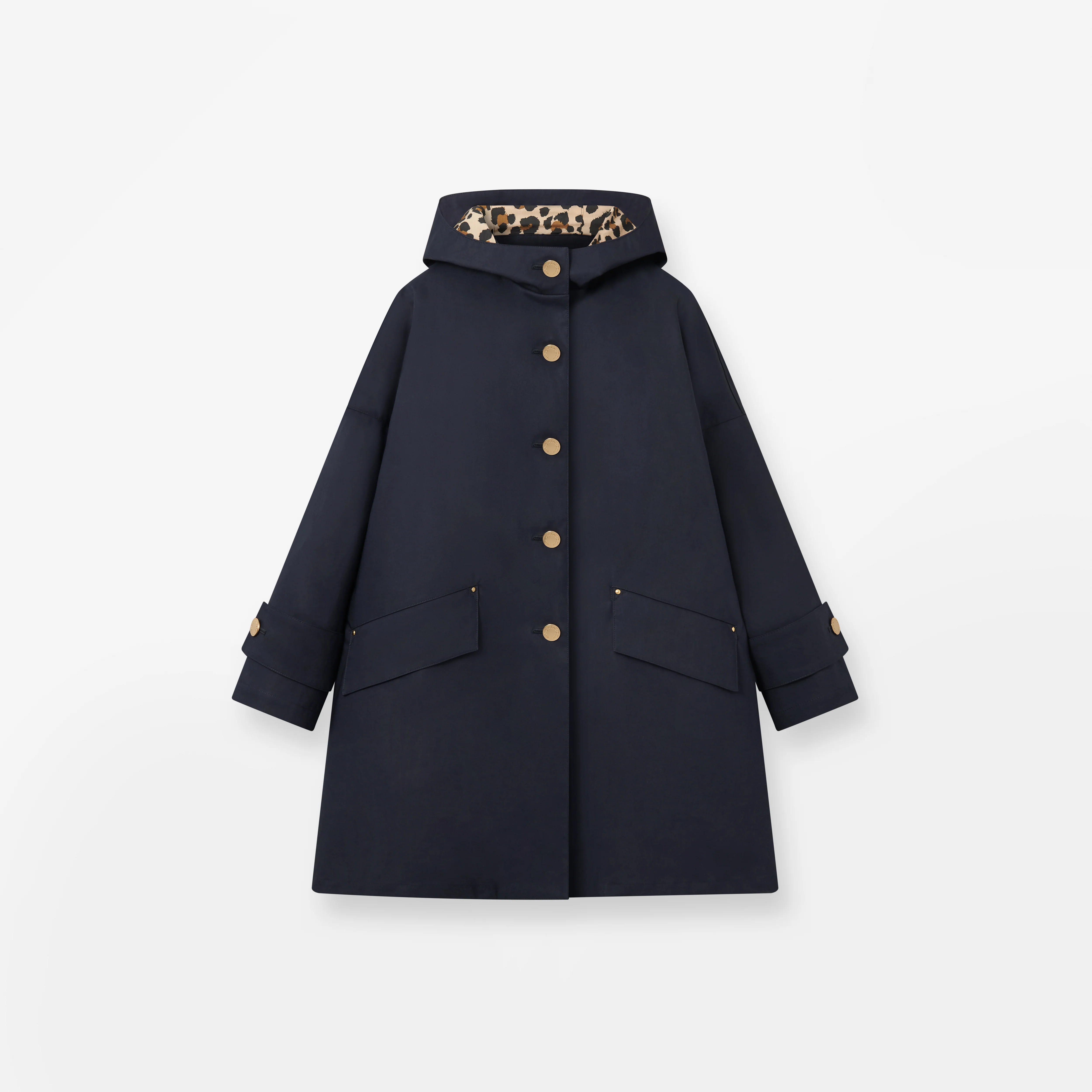 Humbie Raintec Hooded Short Coat - Image 6