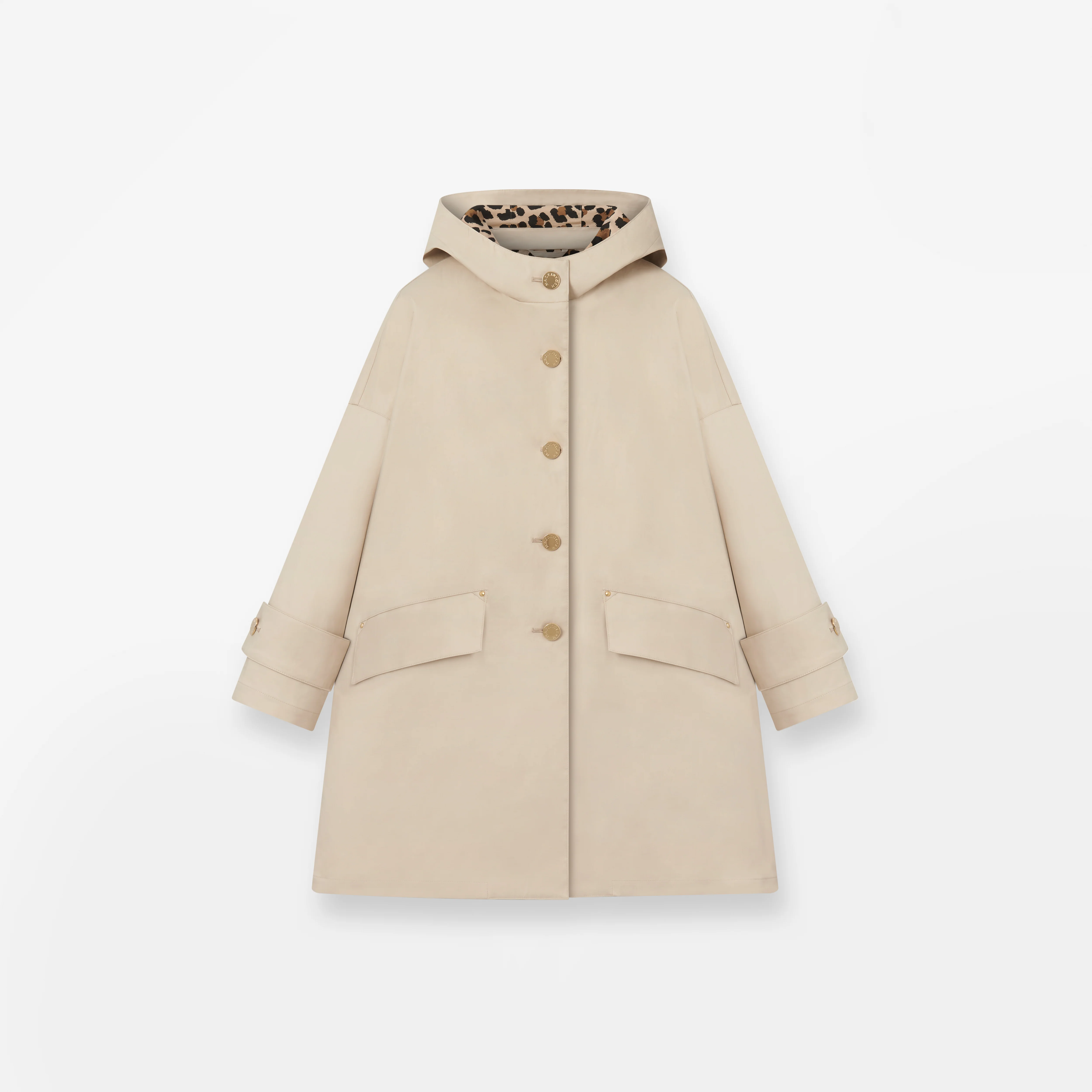 Humbie Raintec Hooded Short Coat - Image 8