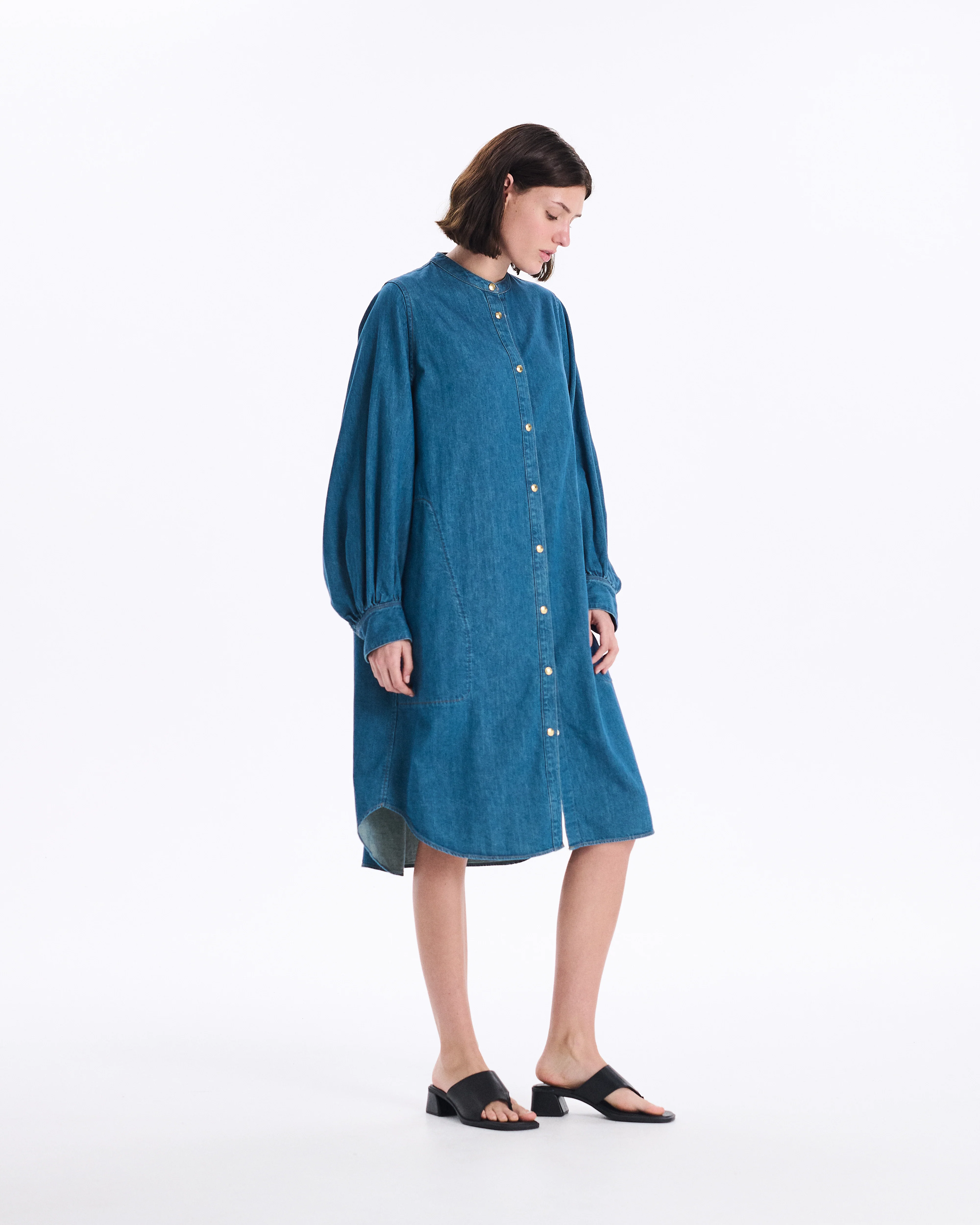 Thornhill 8oz Denim Dress - Image 3