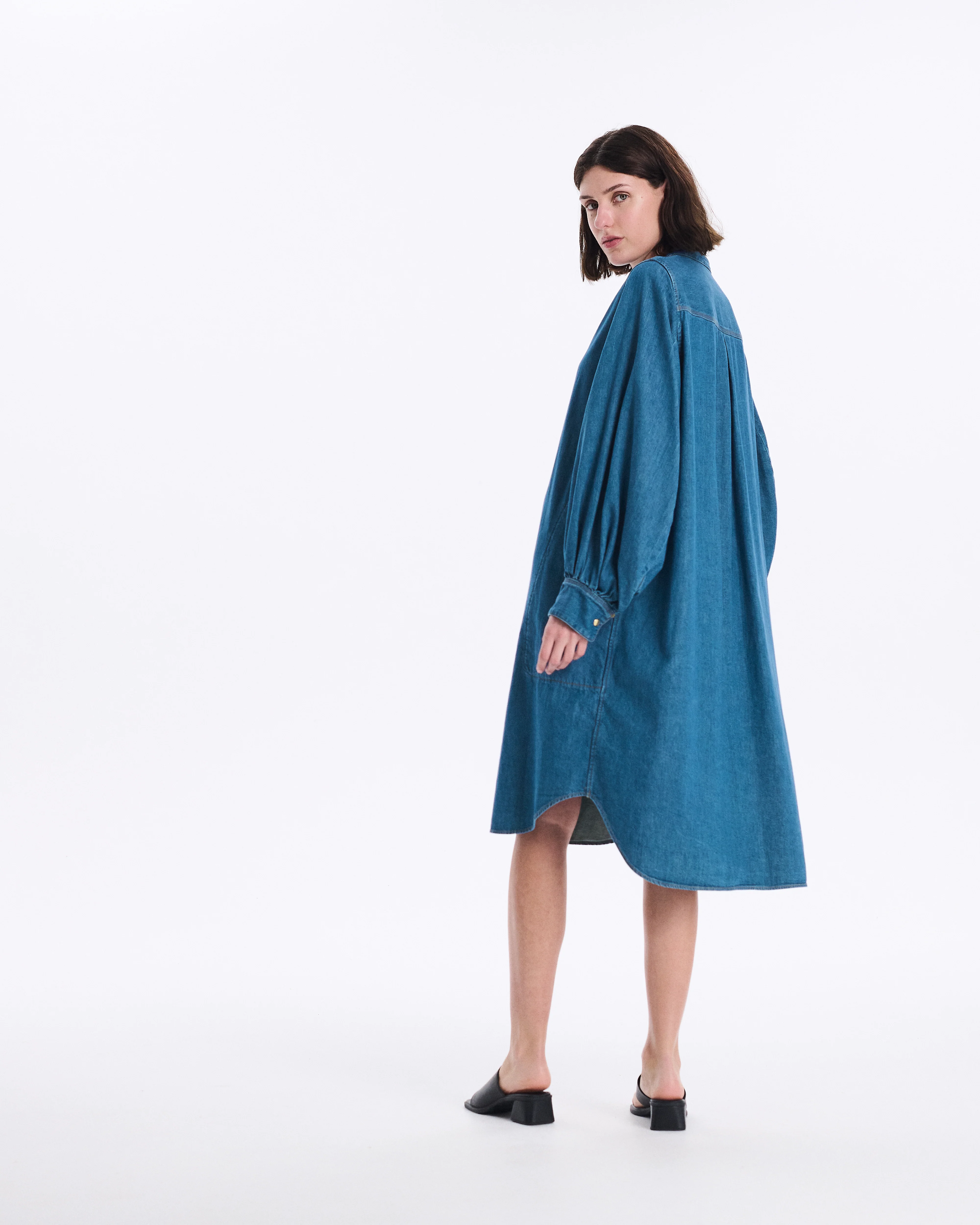 Thornhill 8oz Denim Dress - Image 5