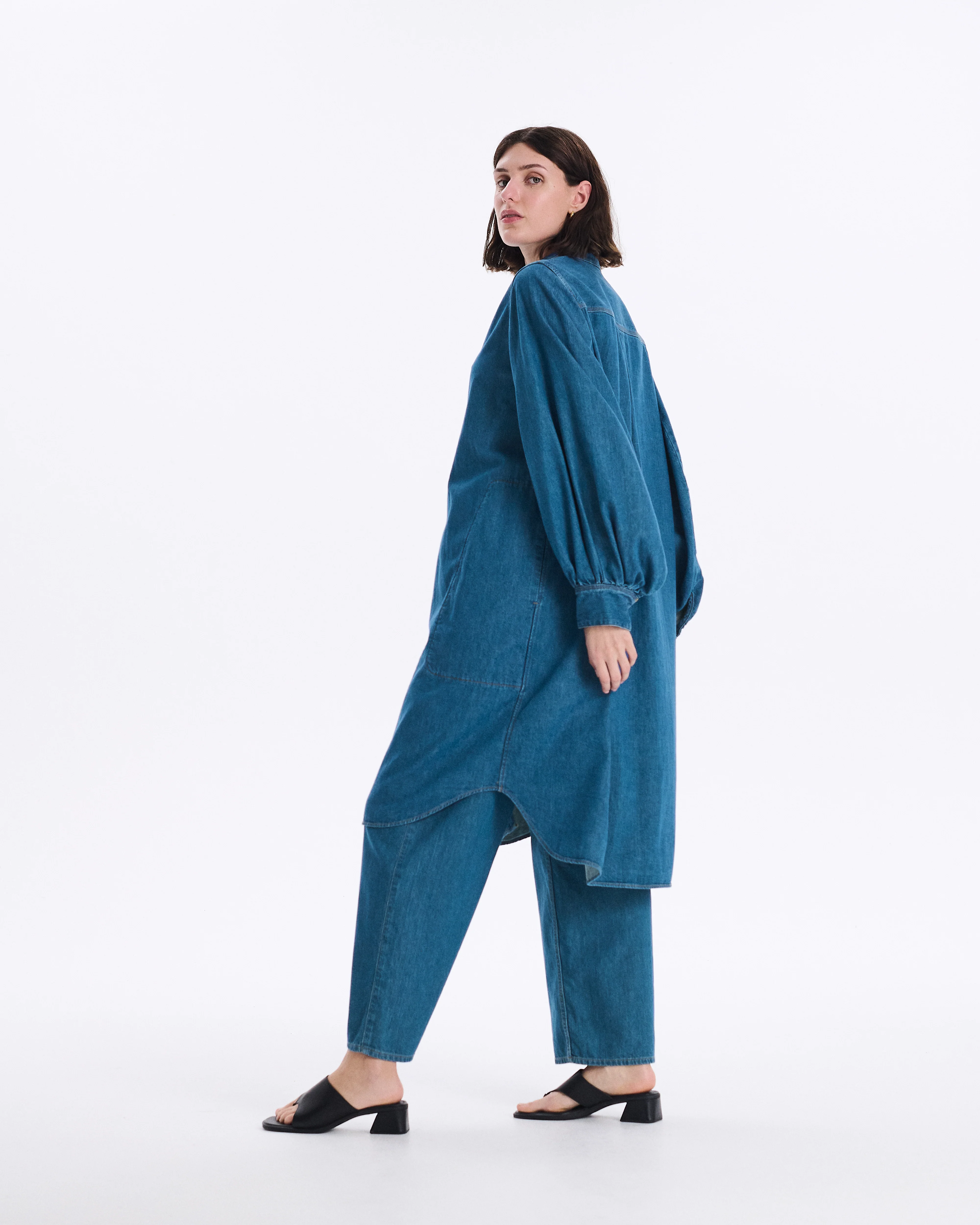 Thornhill 8oz Denim Dress - Image 7