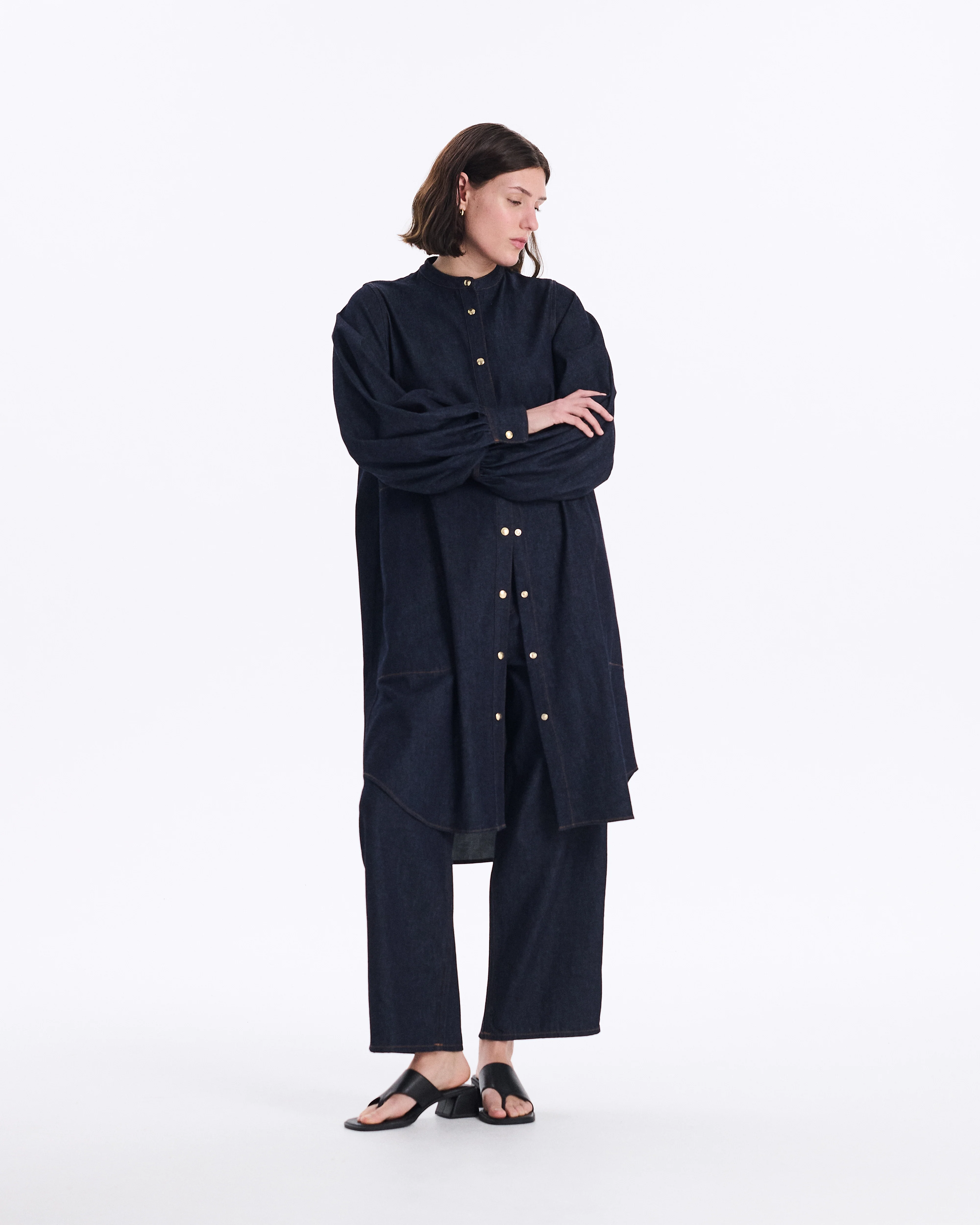 Thornhill 8oz Denim Dress - Image 3