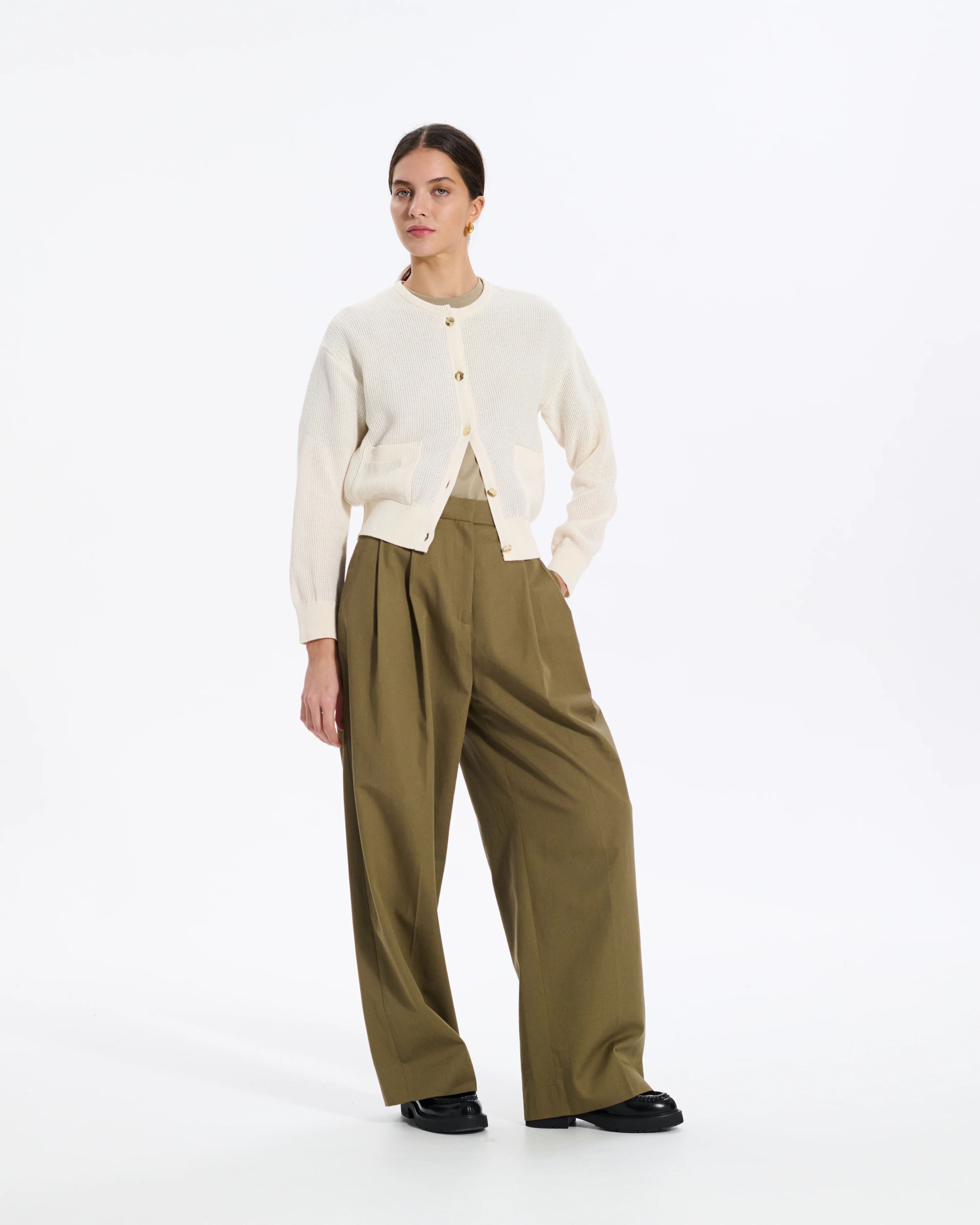 Washi Paper Pocket Cardigan - Image 5